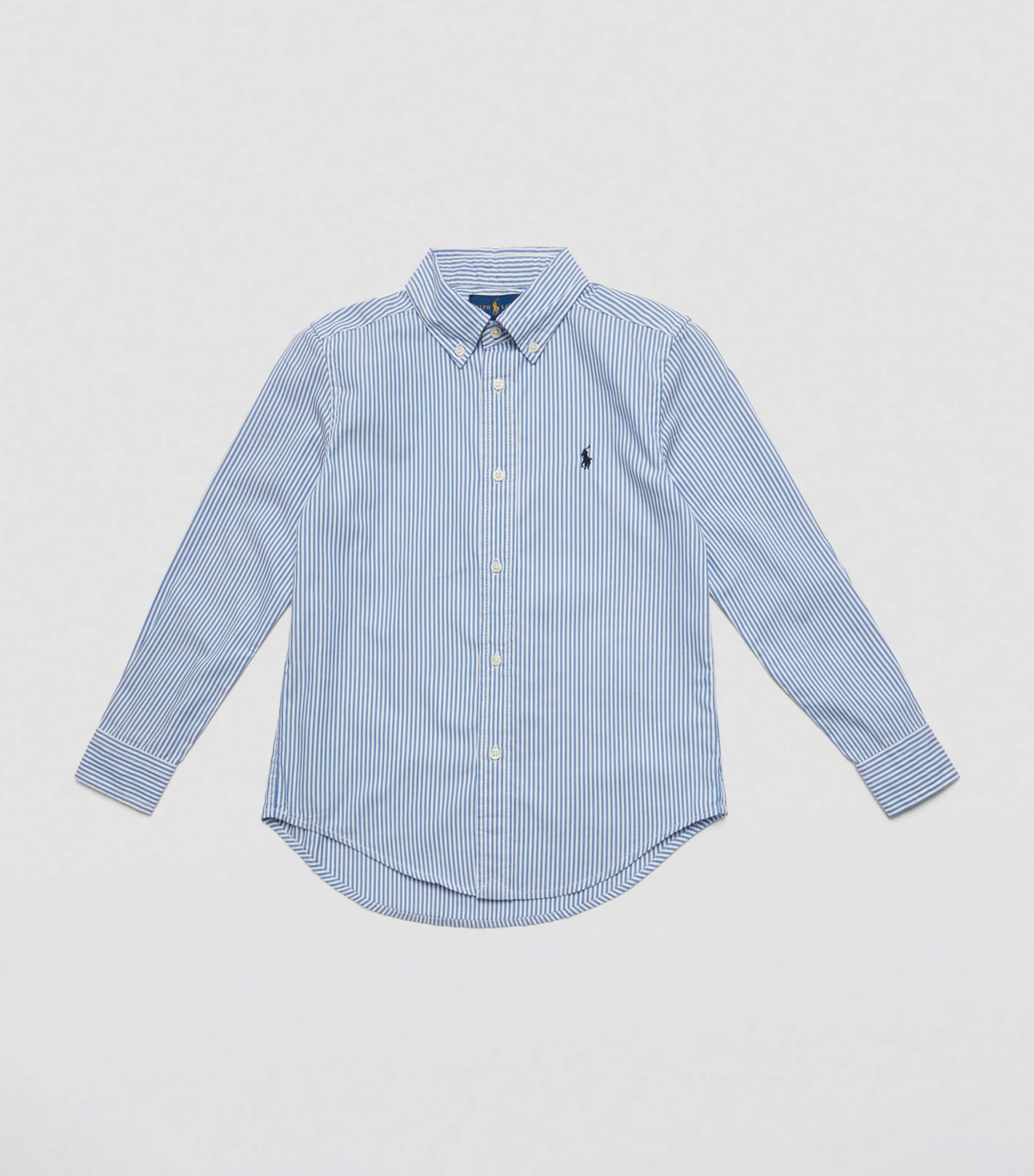 Stripe Blake Oxford Shirt (5-7 Years) BLUE Image 2