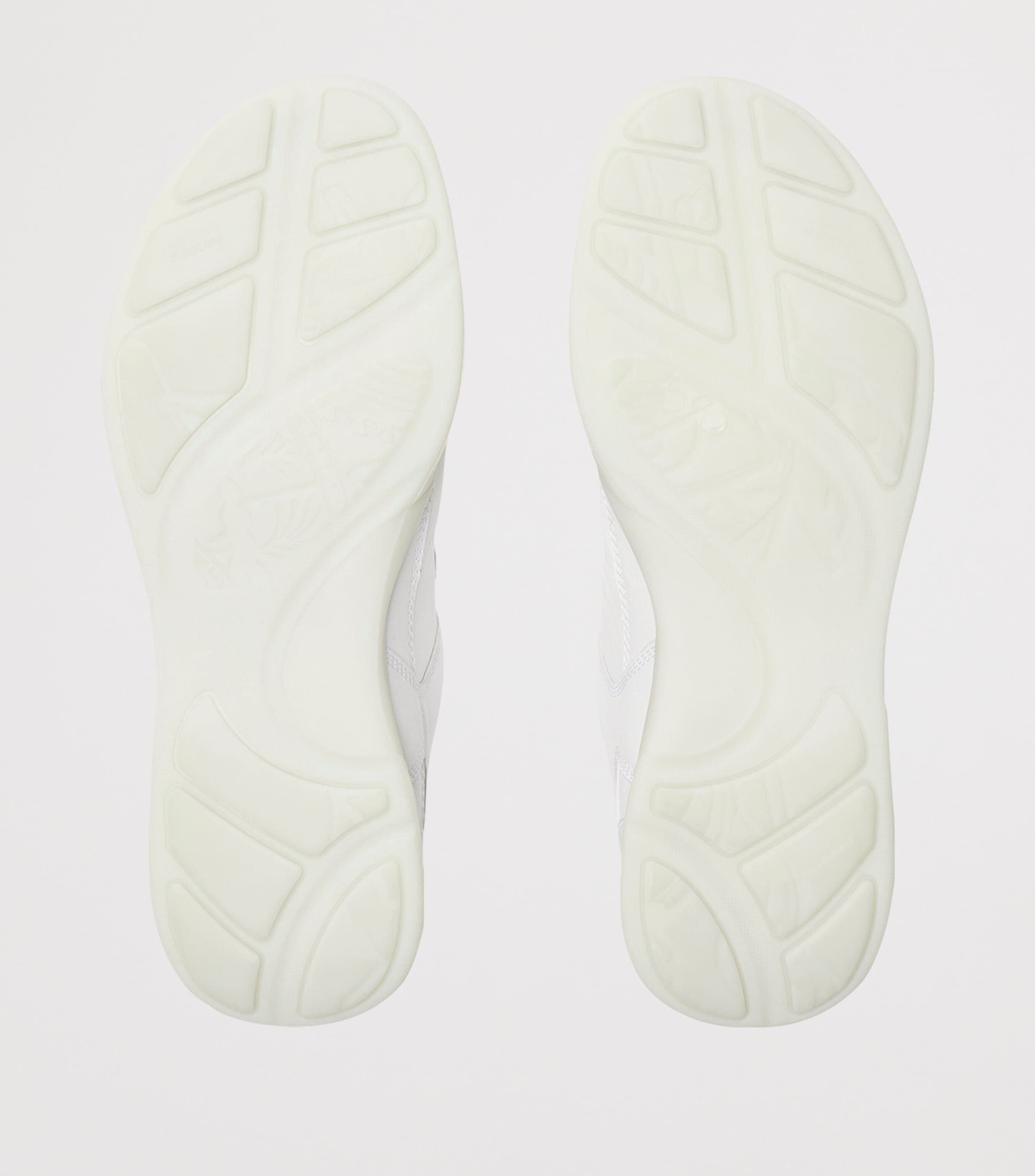 Leather Matrix Sneakers OPTIC WHITE Image 6