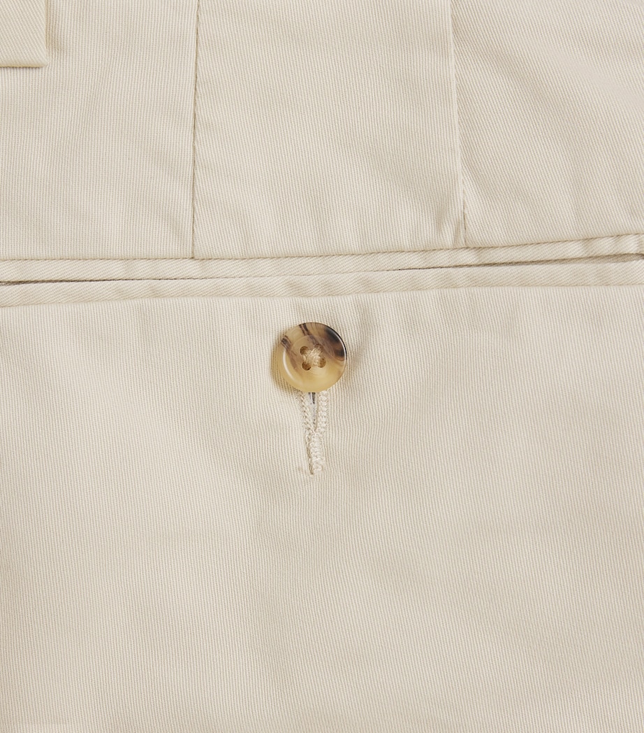 Stretch-Cotton Slim Chinos BASIC SAND Image 11