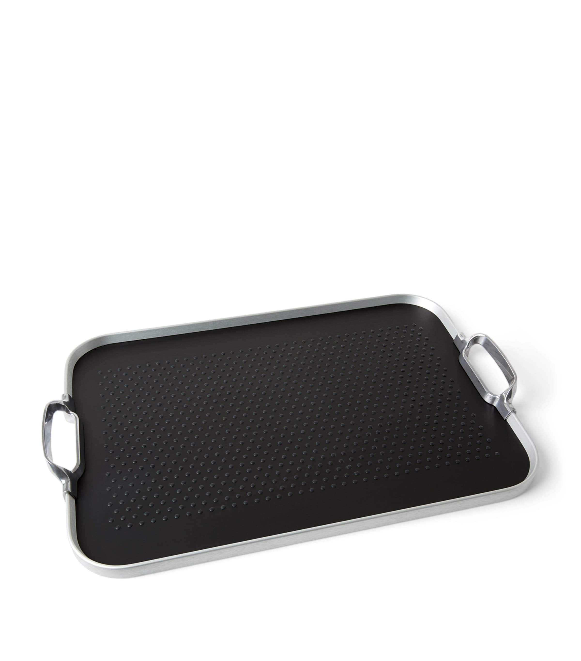 Kaymet Cut-Out Serving Tray Silver Image 1