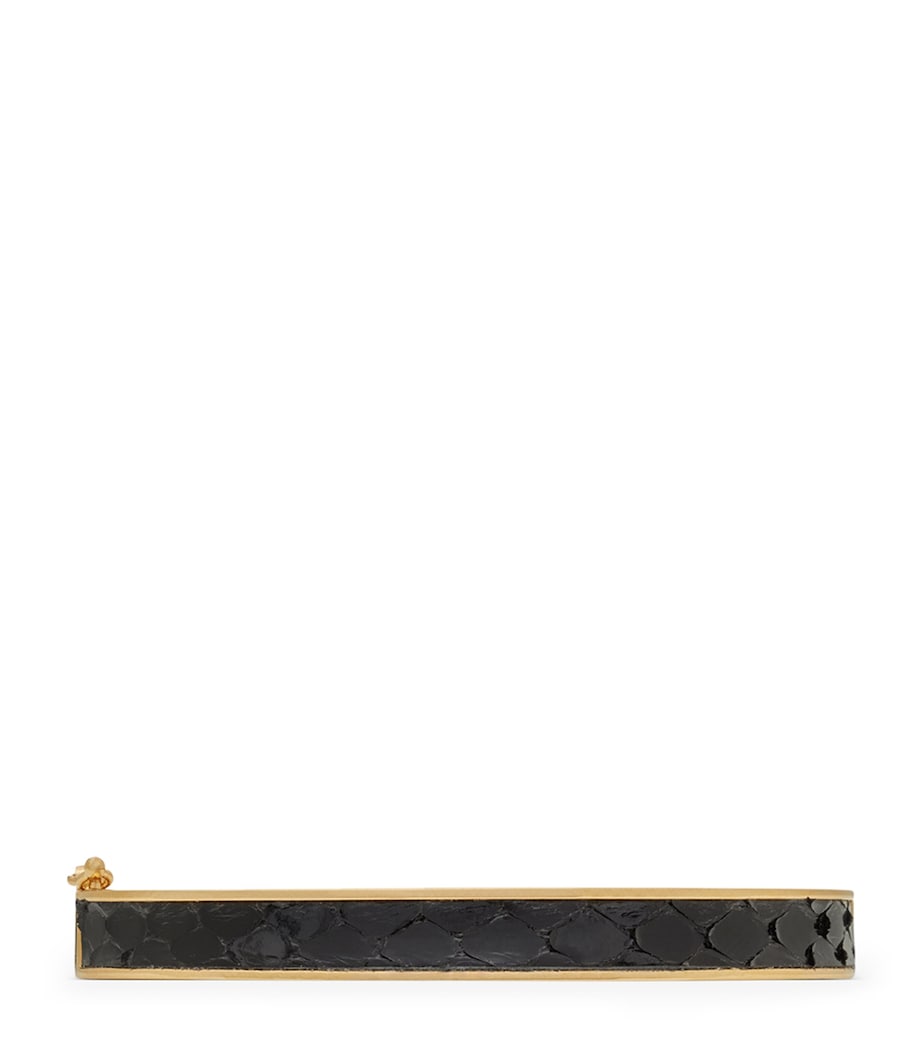 Saint Laurent Python Opyum Logo Bangle Image 2