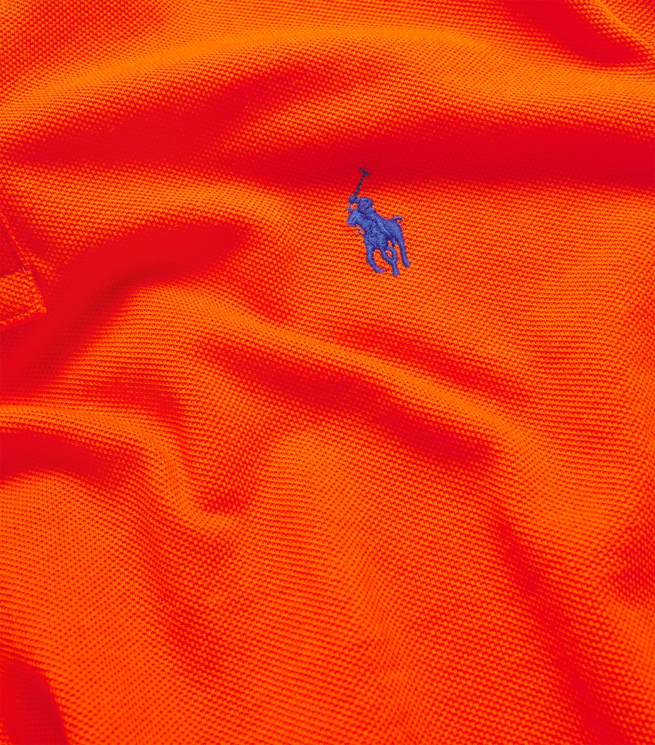 Cotton Polo Shirt ORANGE Image 6