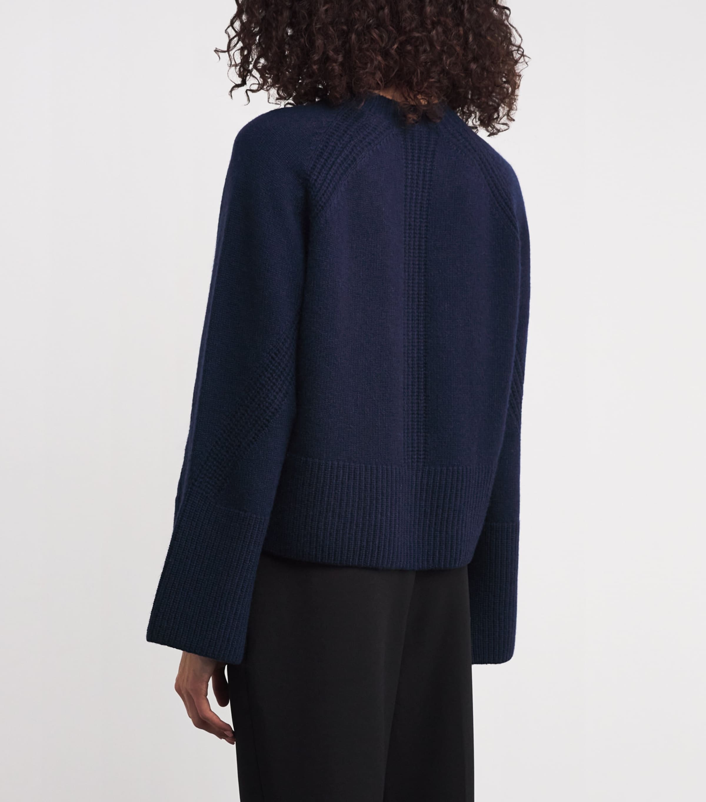 Cashmere Maple Sweater INDIGO Image 4