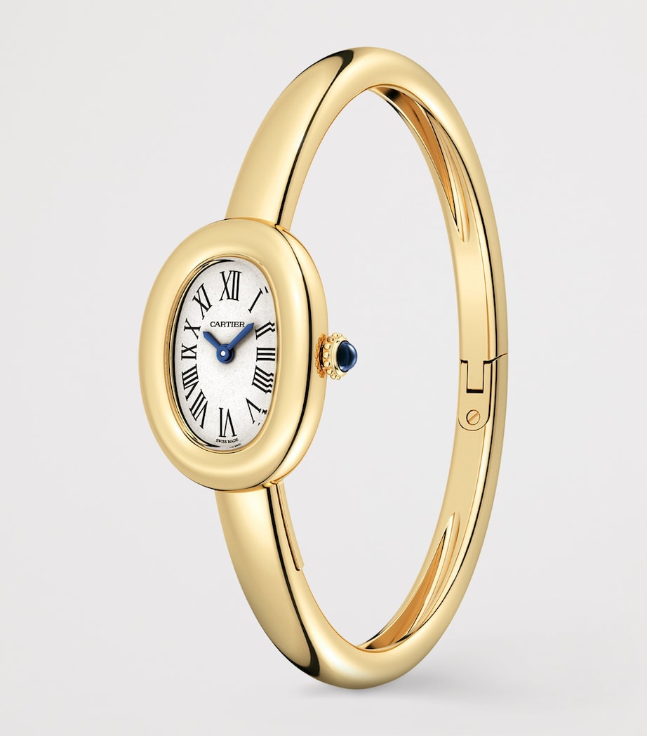 Mini Yellow Gold Baignoire Watch 18.7mm (Size 17) YELLOW GOLD Image 3