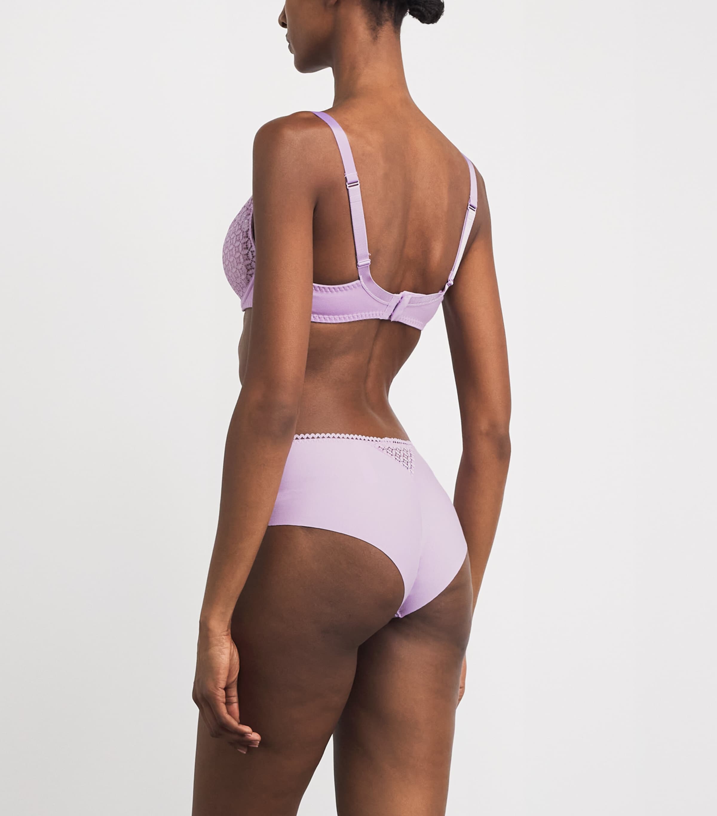 Maison Lejaby Womens Lace Memories Balconette Bra Salvia Image 3