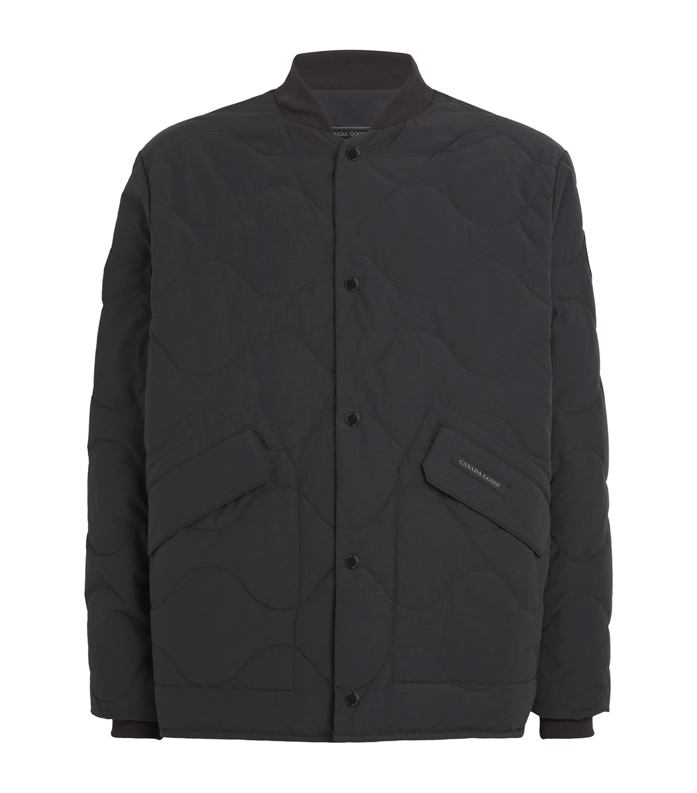 Canada Goose Down Reversible Boswell Liner Jacket In Black