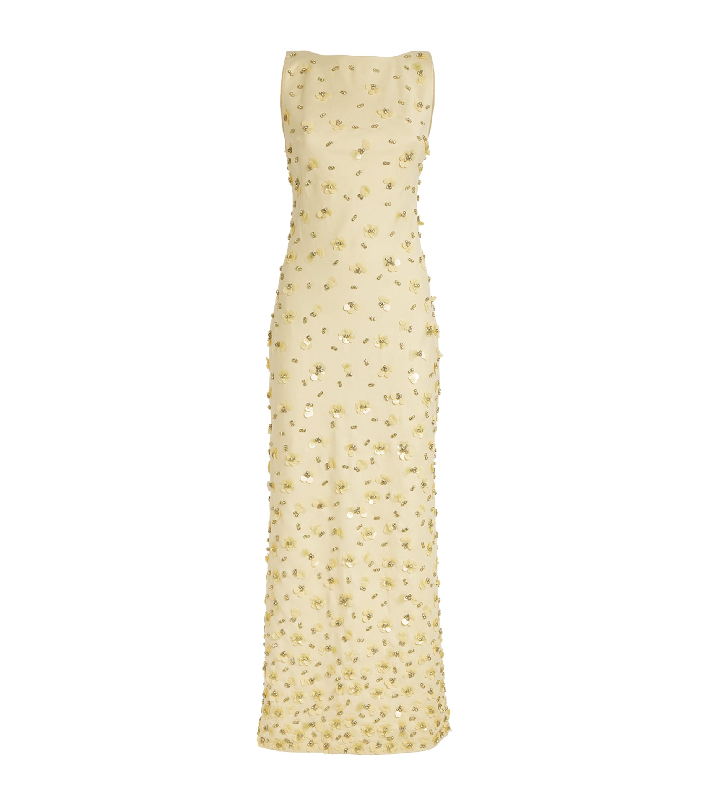 SIMKHAI EMBELLISHED CLAUDIA MAXI DRESS
