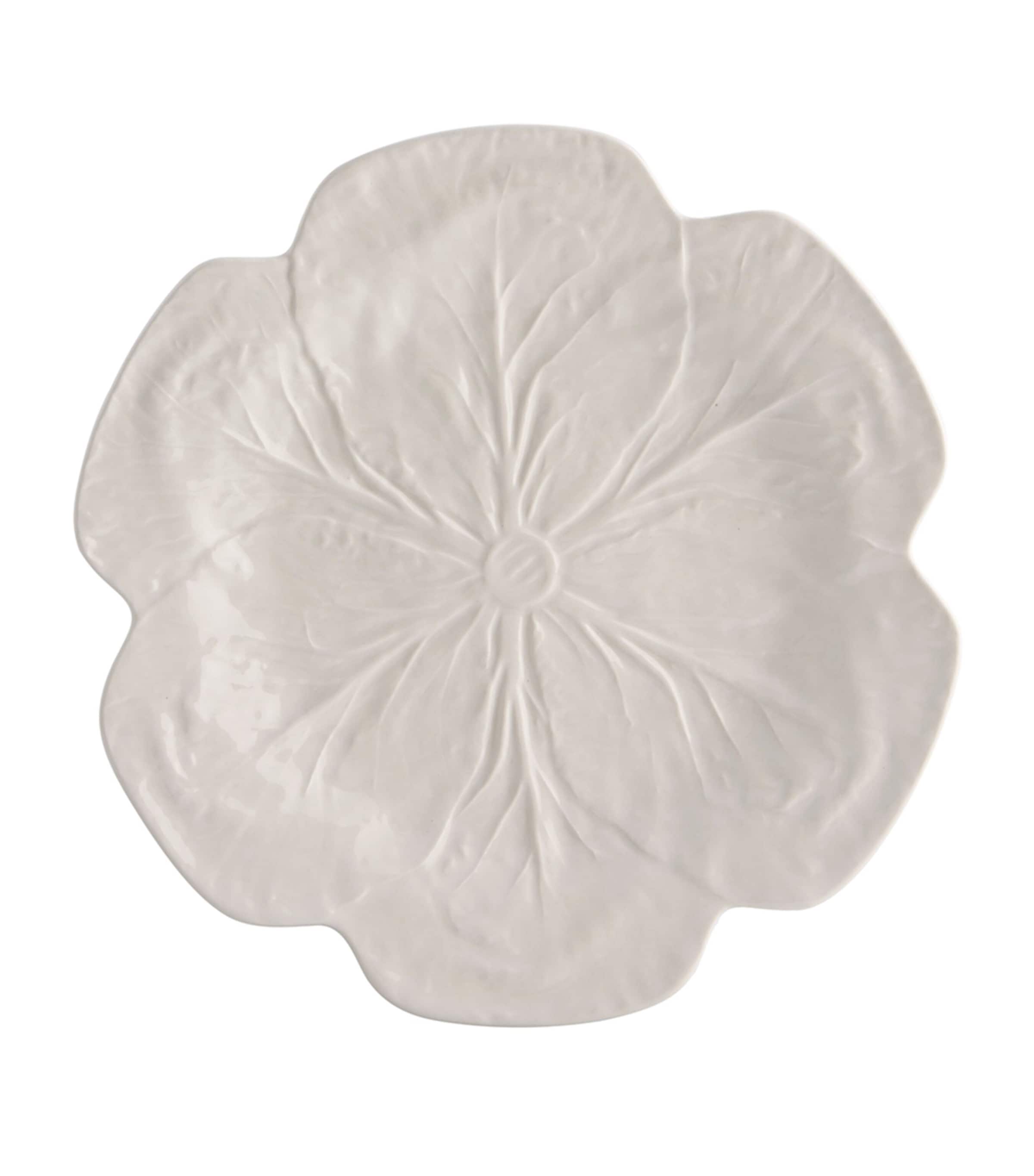 Cabbage Dinner Plate (26.5cm) WHITE Image 1