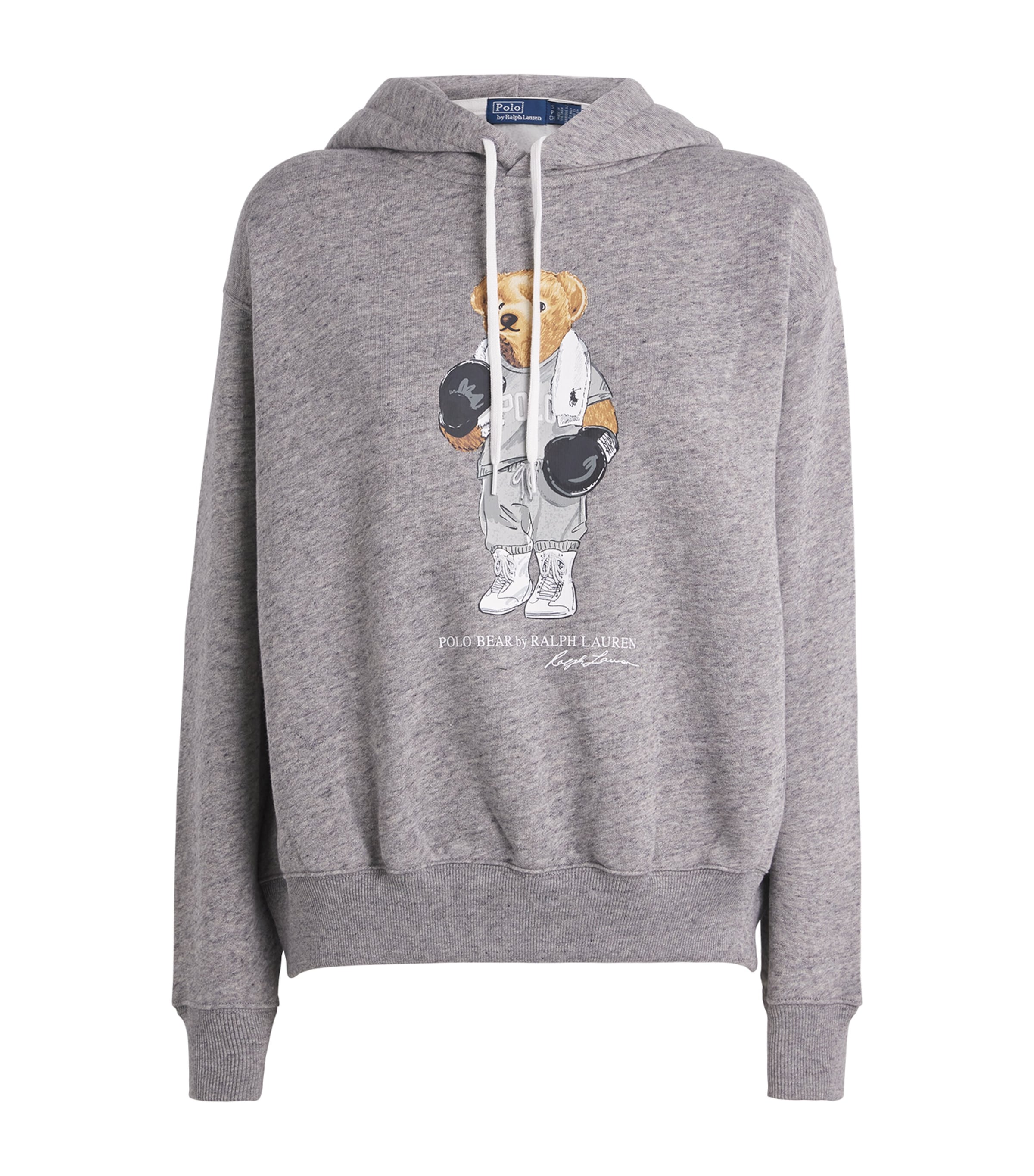 Polo Ralph Lauren Relaxed Fit Knit Sweatshirt With Playful Bear Graphic