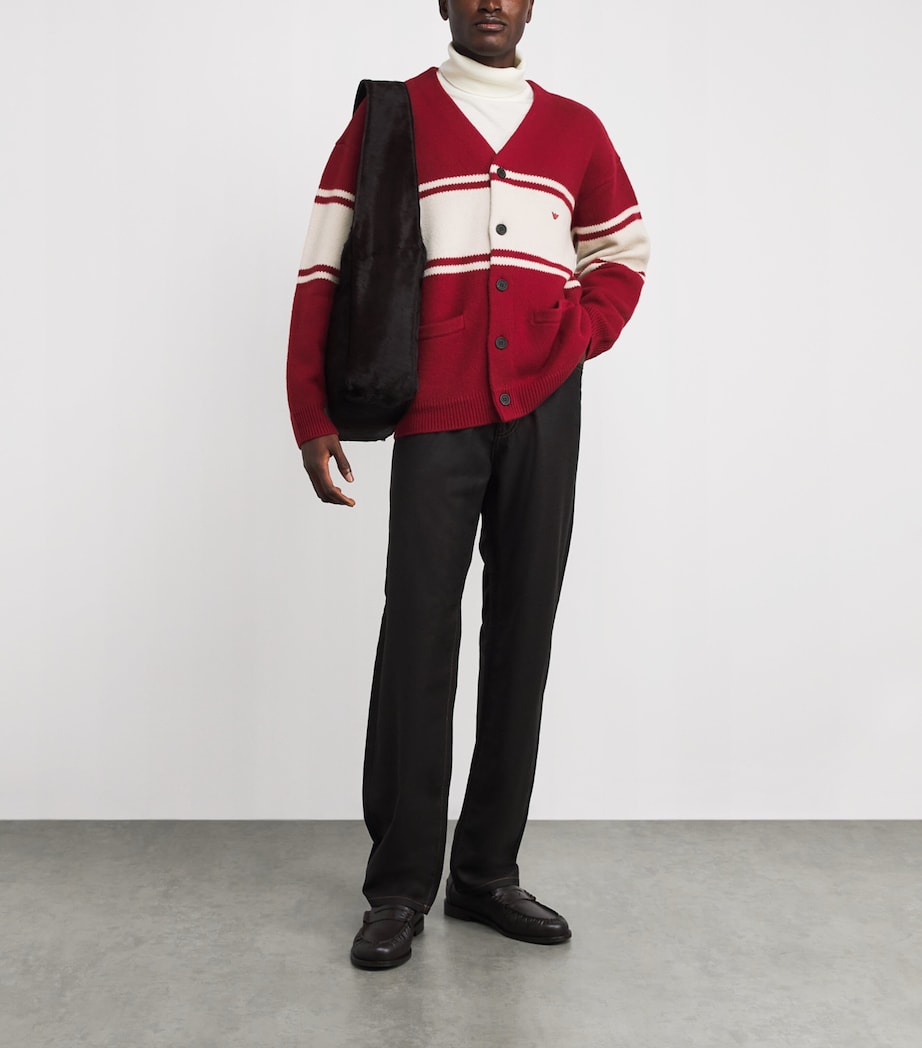 Virgin Wool Cardigan M5066 Image 2