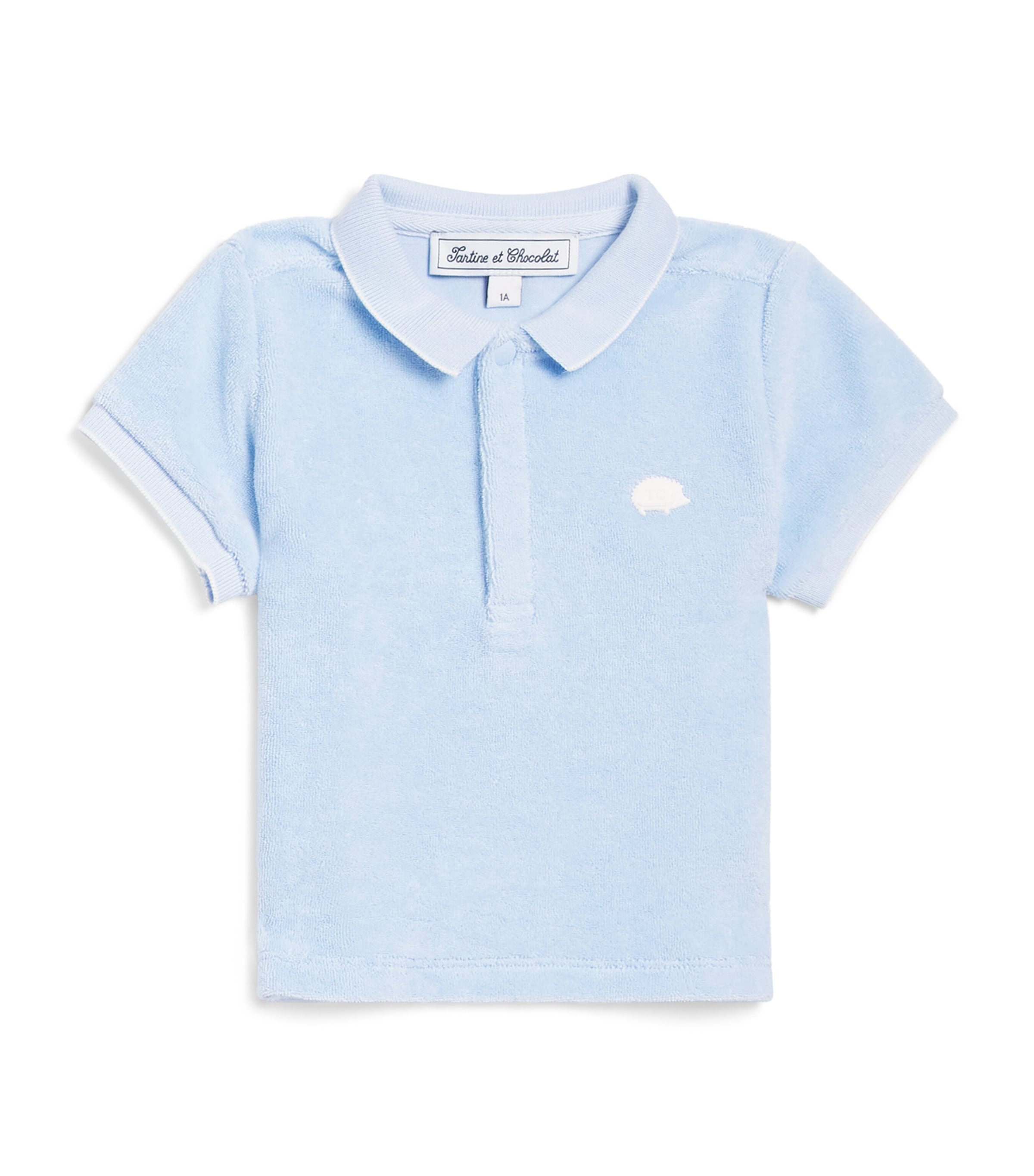 Cotton-Blend Polo Shirt (3-18 Months) 44NUAGE Image 1