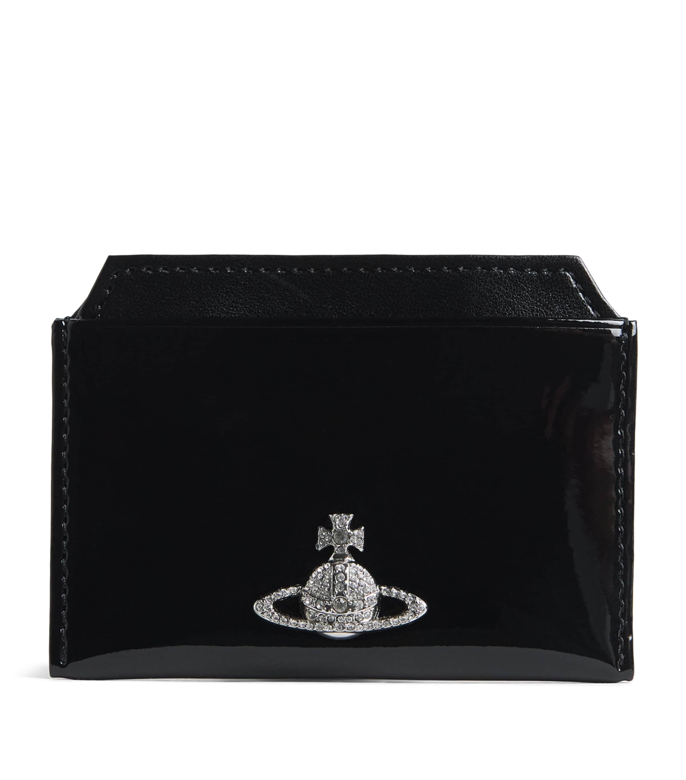 Vivienne Westwood Orb Flat Card Holder Black Image 1