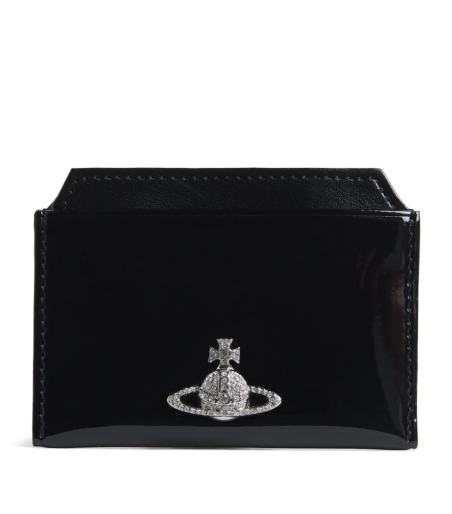 Vivienne Westwood Orb Flat Card Holder Black Image 1