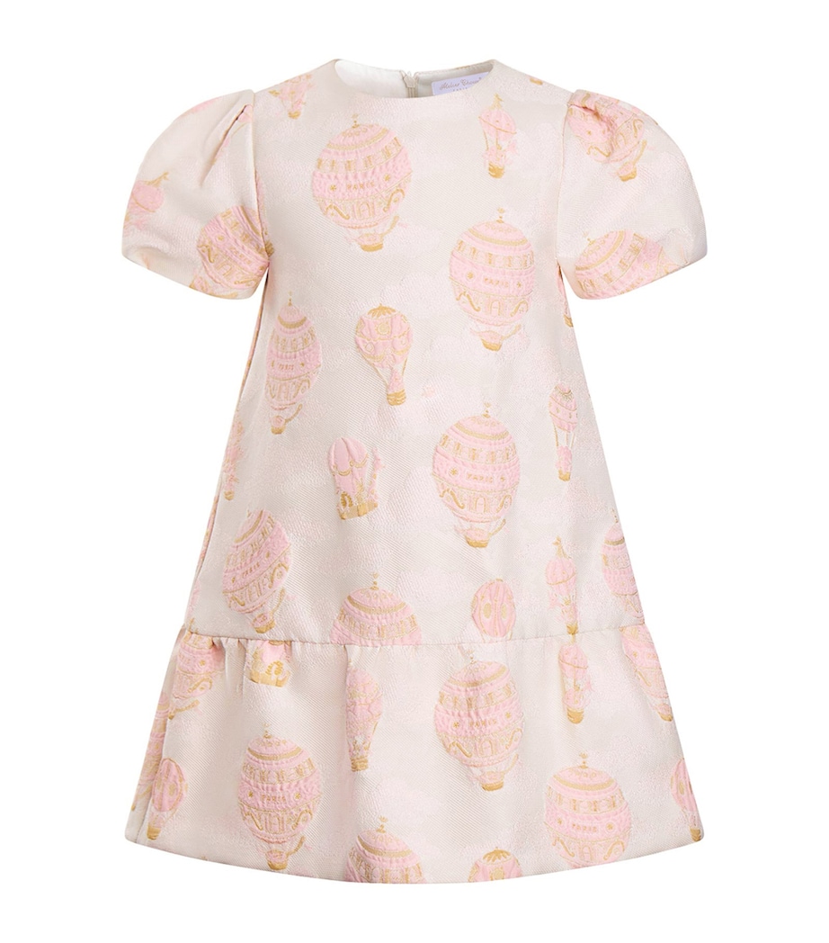Hot Air Balloon-Jacquard Lucie Dress (2-10 Years) HAB JACQUARD PINK Image 1
