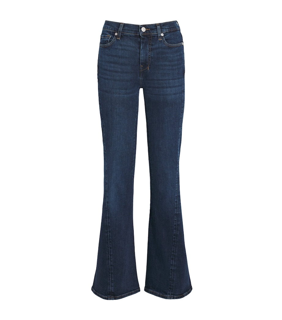 Dojo Tailorless Flared Jeans DARK BLUE Image 1