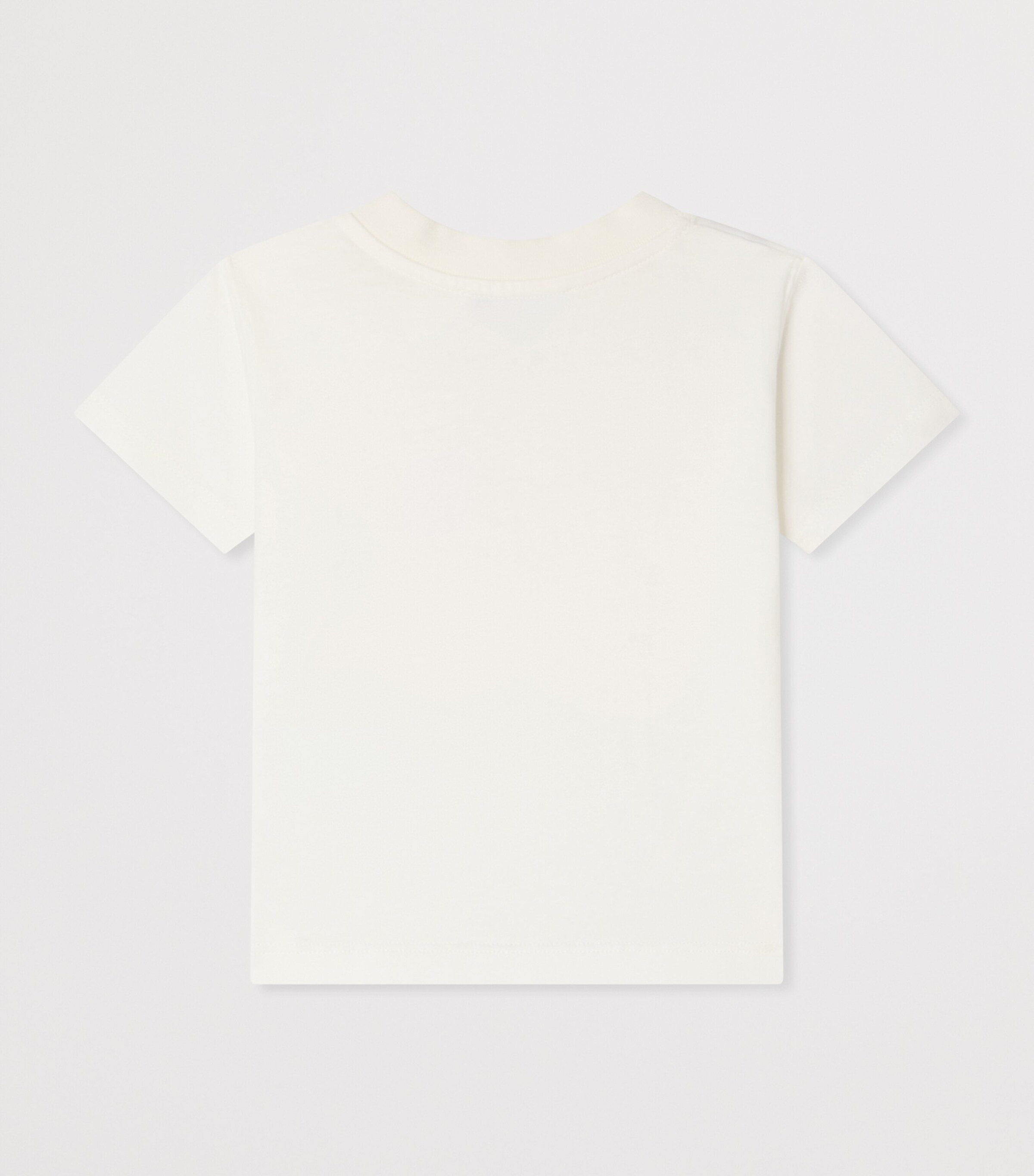 Bonpoint Logo Print T-Shirt (6-18 Months) Upb Blanc Lait Image 2
