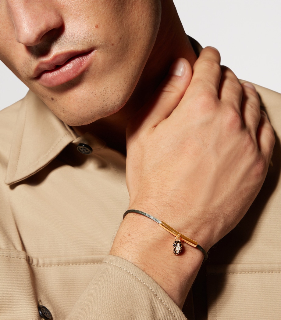 Serpenti Forever Bracelet GREEN Image 3