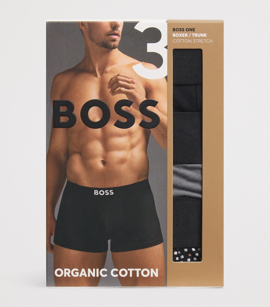 Stretch-Cotton Boss One Boxer Briefs (Pack of 3) OPEN BEIGE281 Image 4