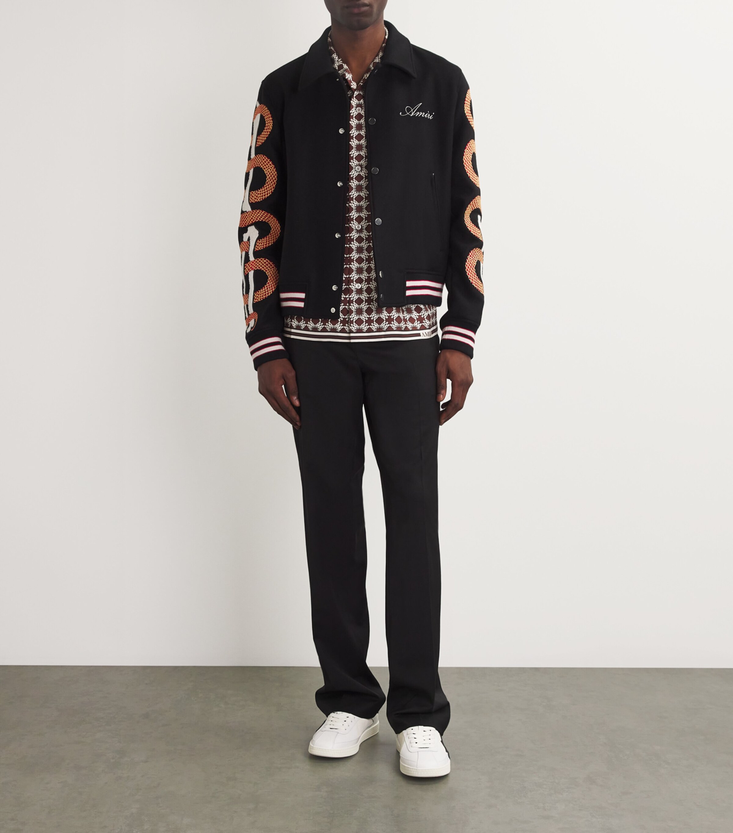 AMIRI Pacific Star Sneakers Black Image 6