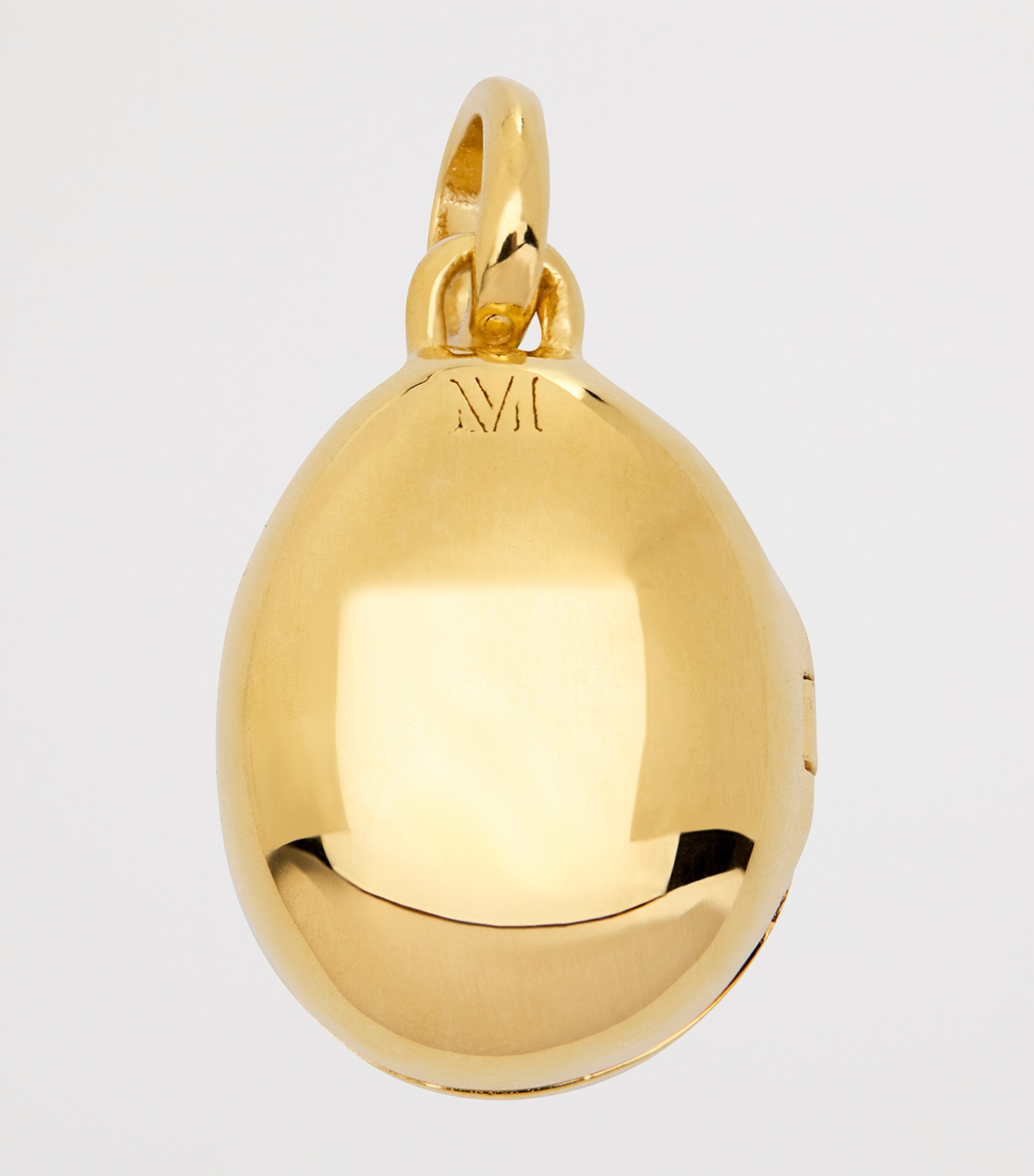 Monica Vinader Gold Vermeil and Pink Quartz July Birthstone Locket — photo 3