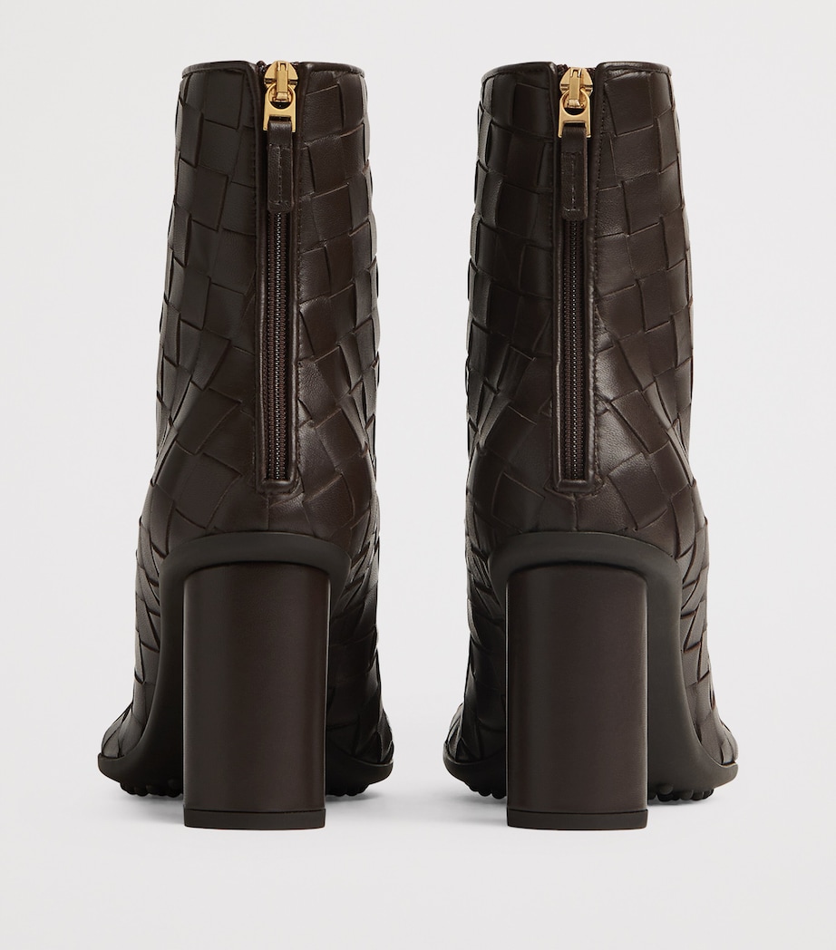 Leather Atomic Ankle Boots 75 2113 Image 4