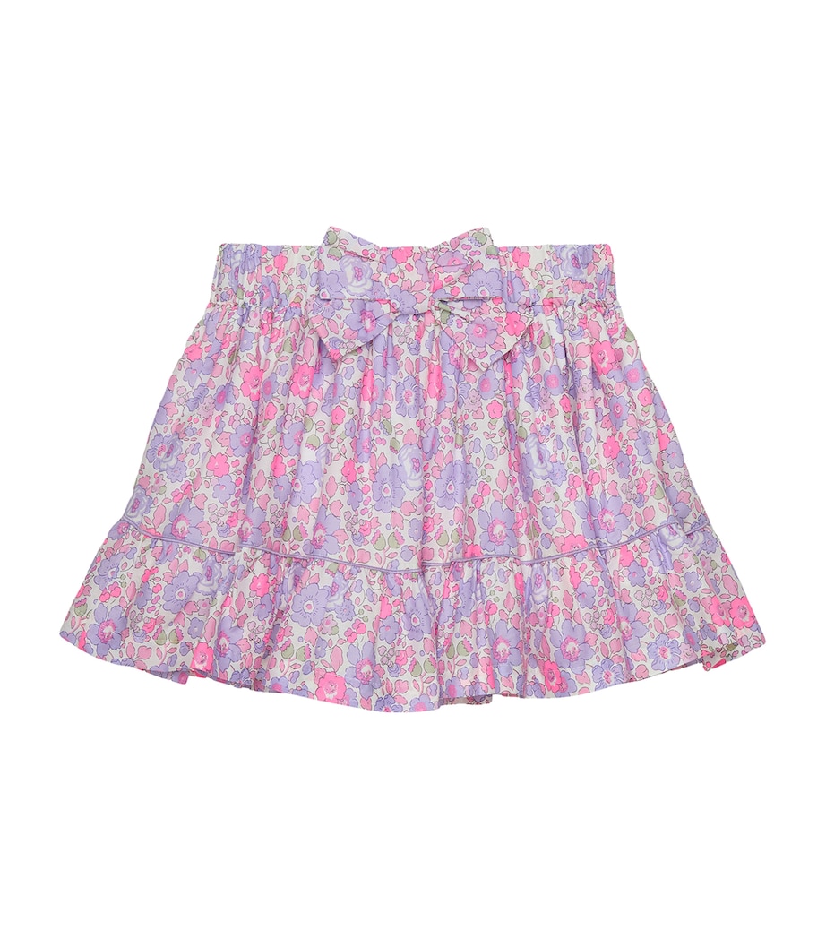 Trotters Cotton Liberty Print Betsy Skirt (6-11 Years) Lilac Betsy Image 1