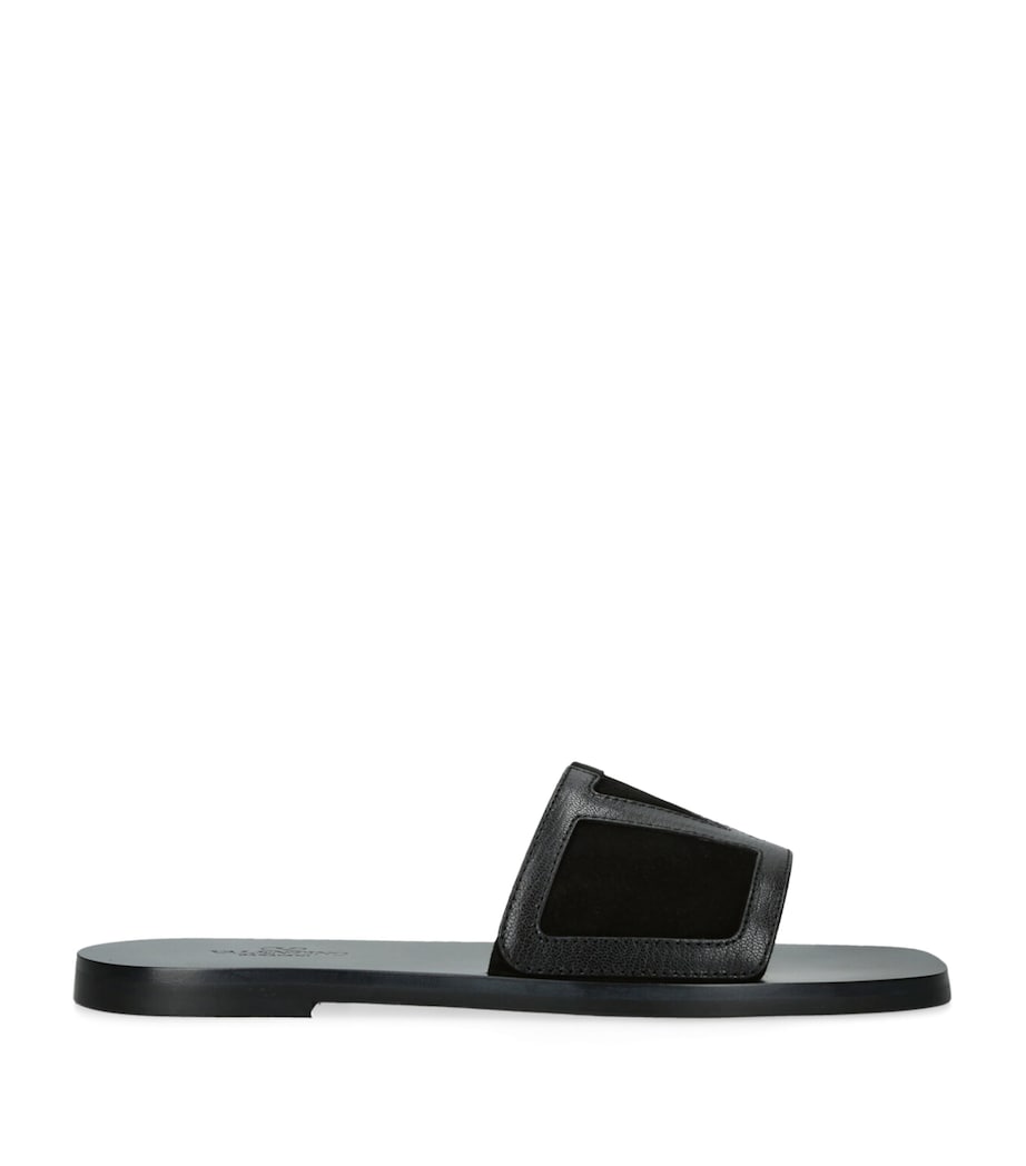 Suede Viva Superstar Slides - Image 1