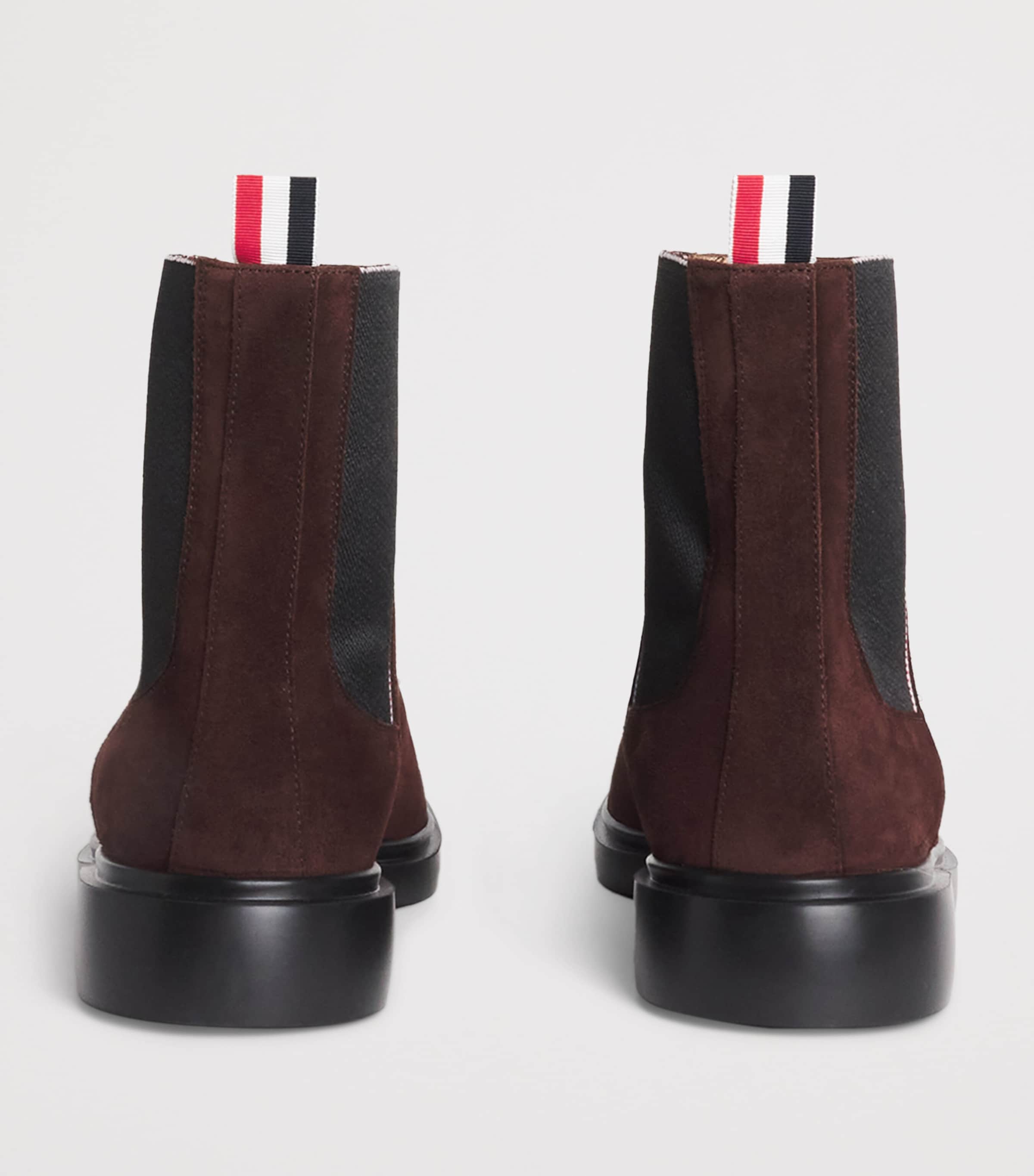 Suede Chelsea Boots BROWN Image 4