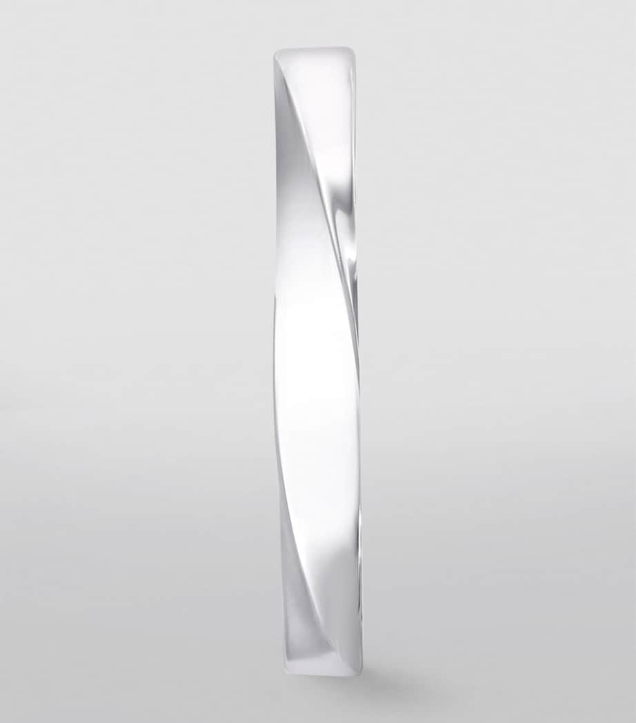 White Gold Spiral RIng WHITE GOLD Image 2