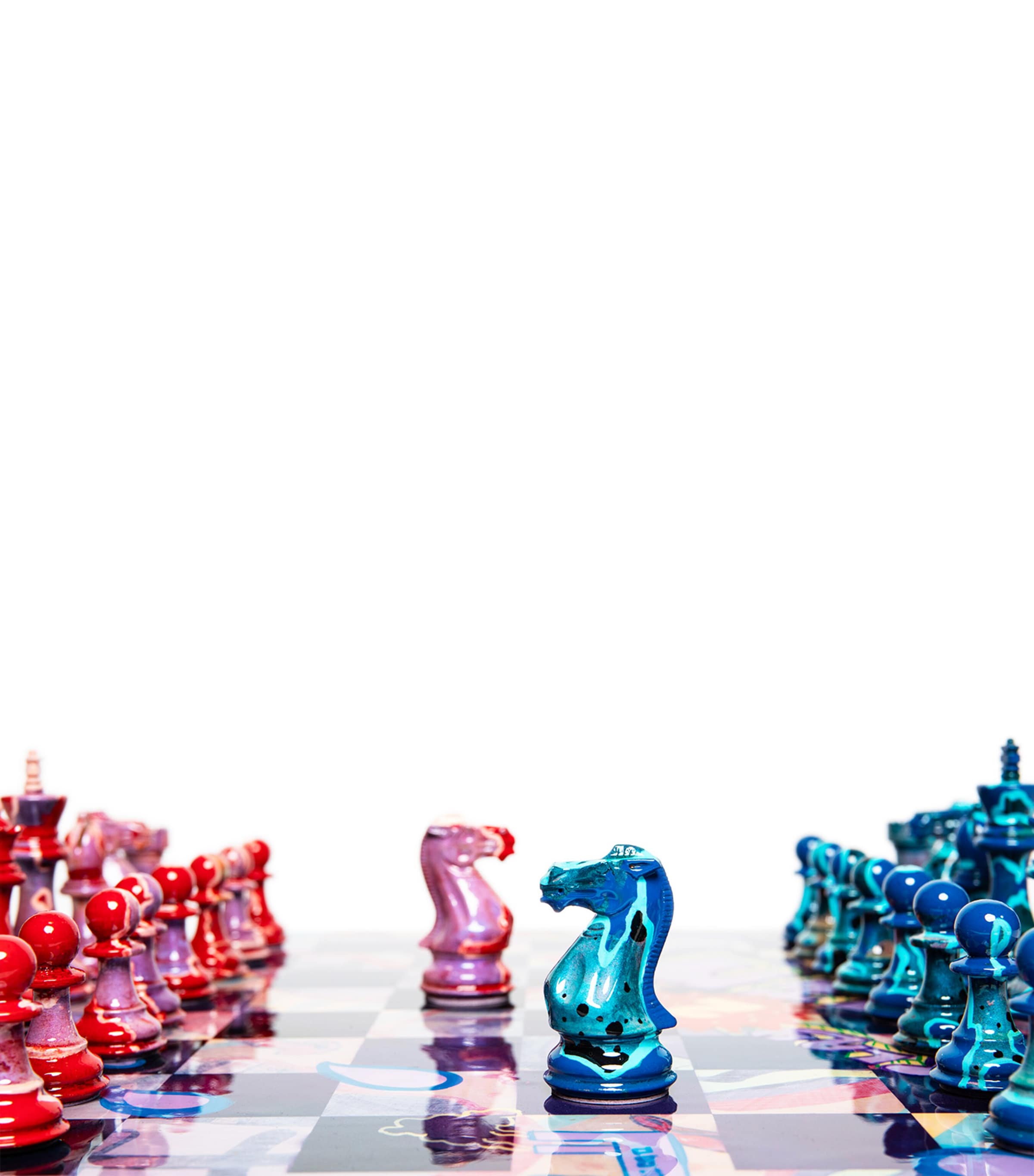 x Sickboy Penthouse and Pavement Chess Set BLUE Image 4