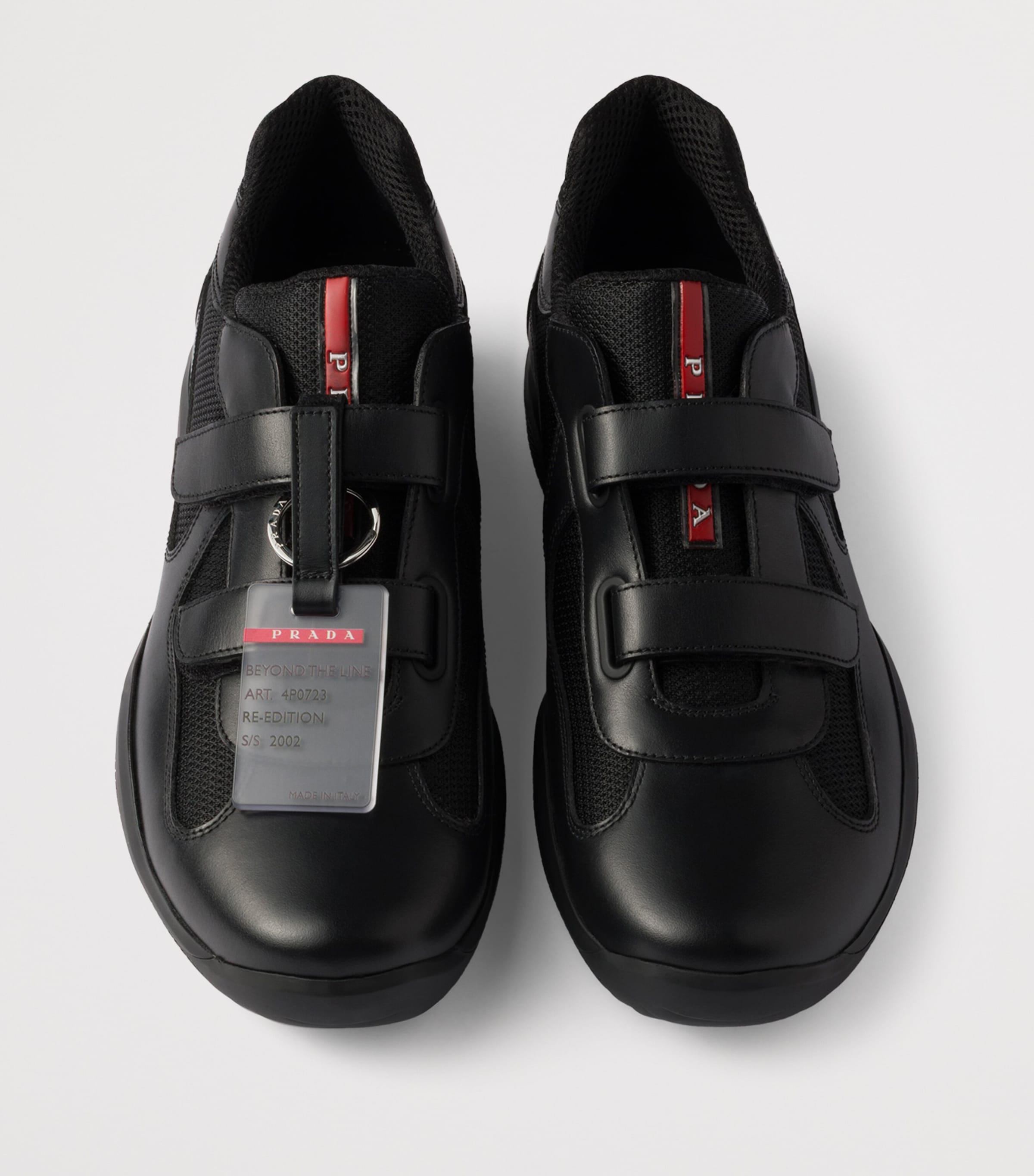 Prada Black America's Cup Original Sneakers | Harrods UK