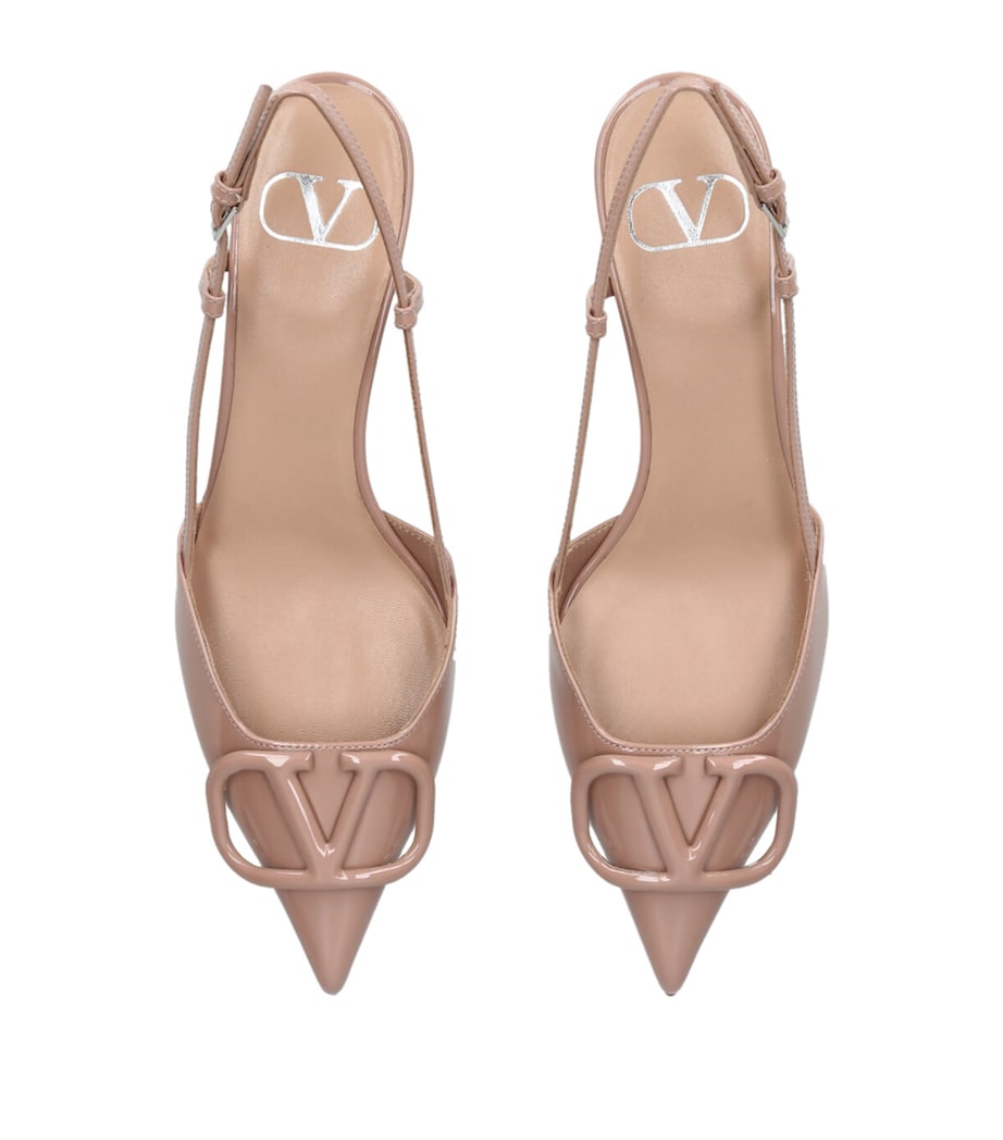 Slingback Logo Heels 40 BLUSH Image 3