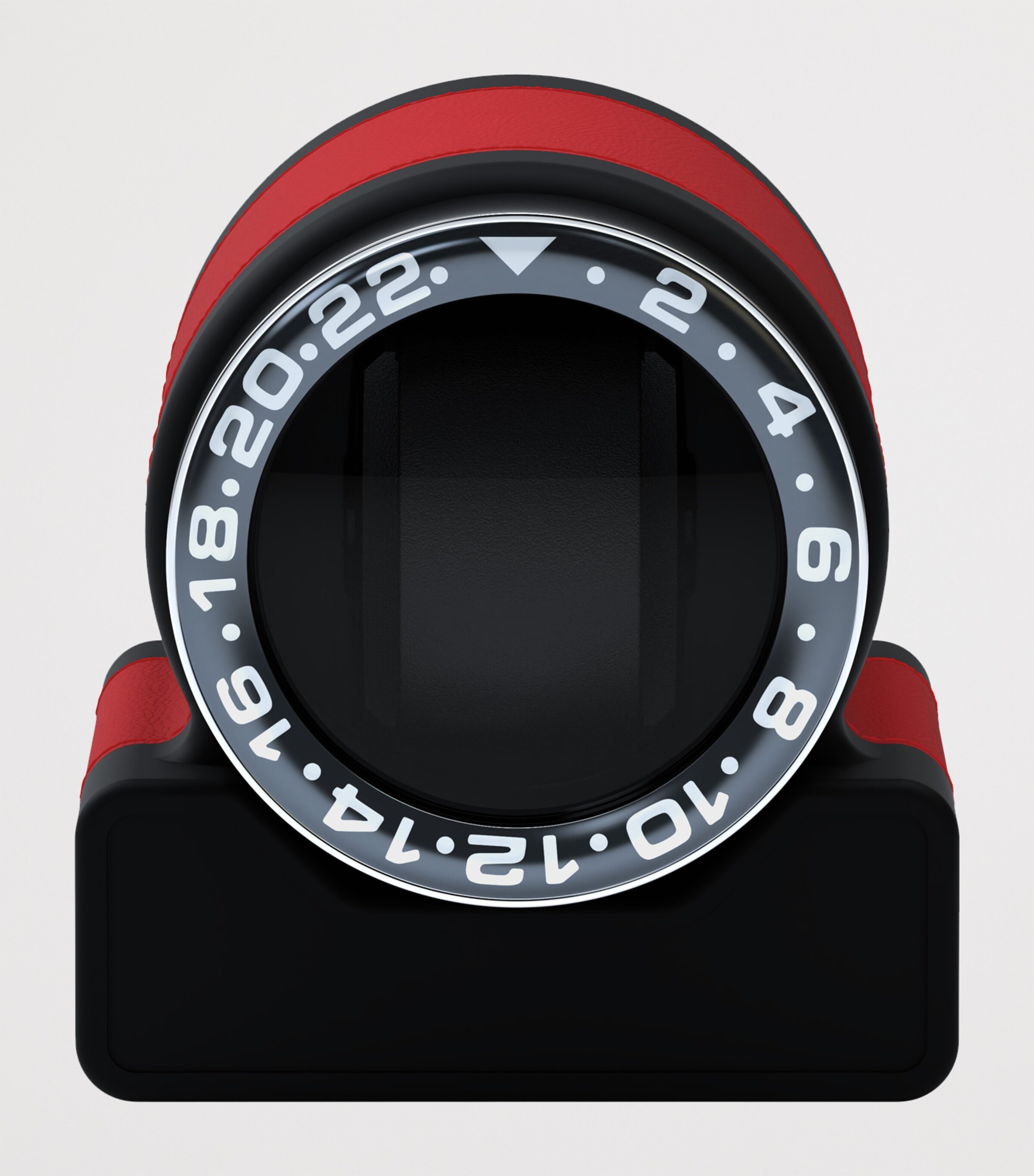 Scatola Del Tempo Rotor One Sport Watch Winder Red Image 2
