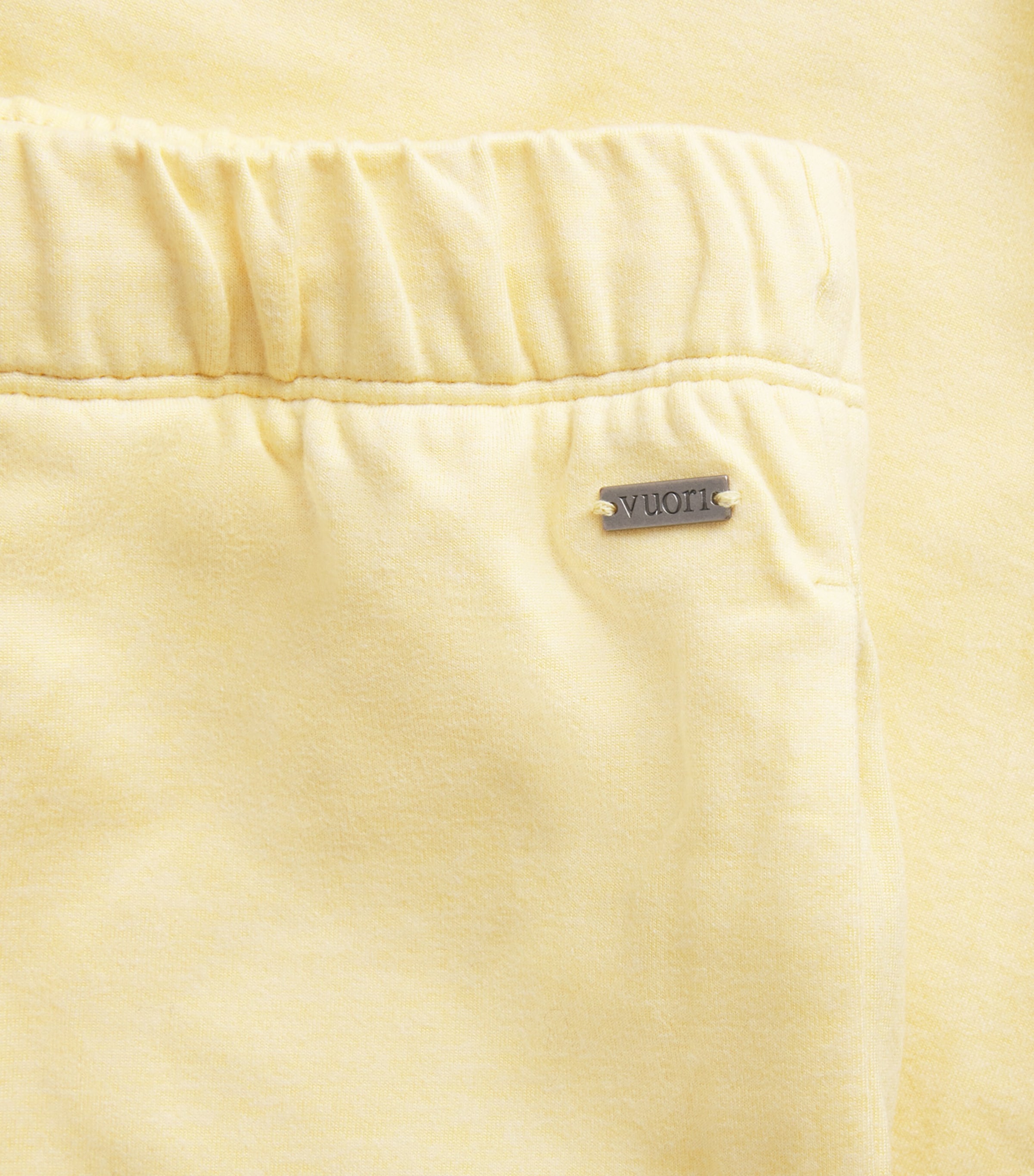 VUORI Womens Halo Modern Straight Sweatpants Lemon Snap Heather Image 6