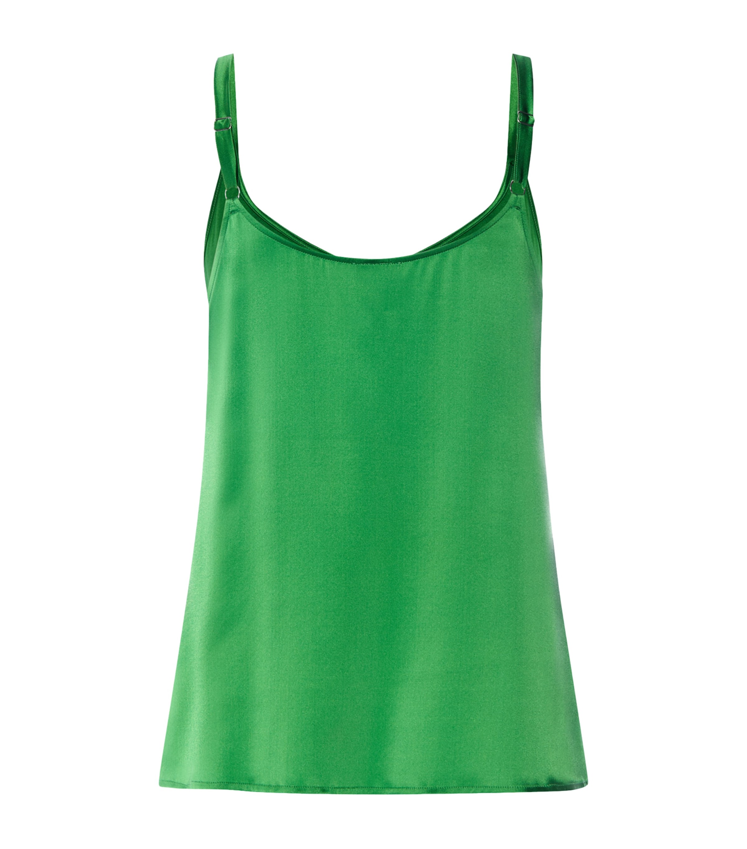 Hanro Womens x Charlotte Adam Silk-Blend Camisole Branch Green Image 5