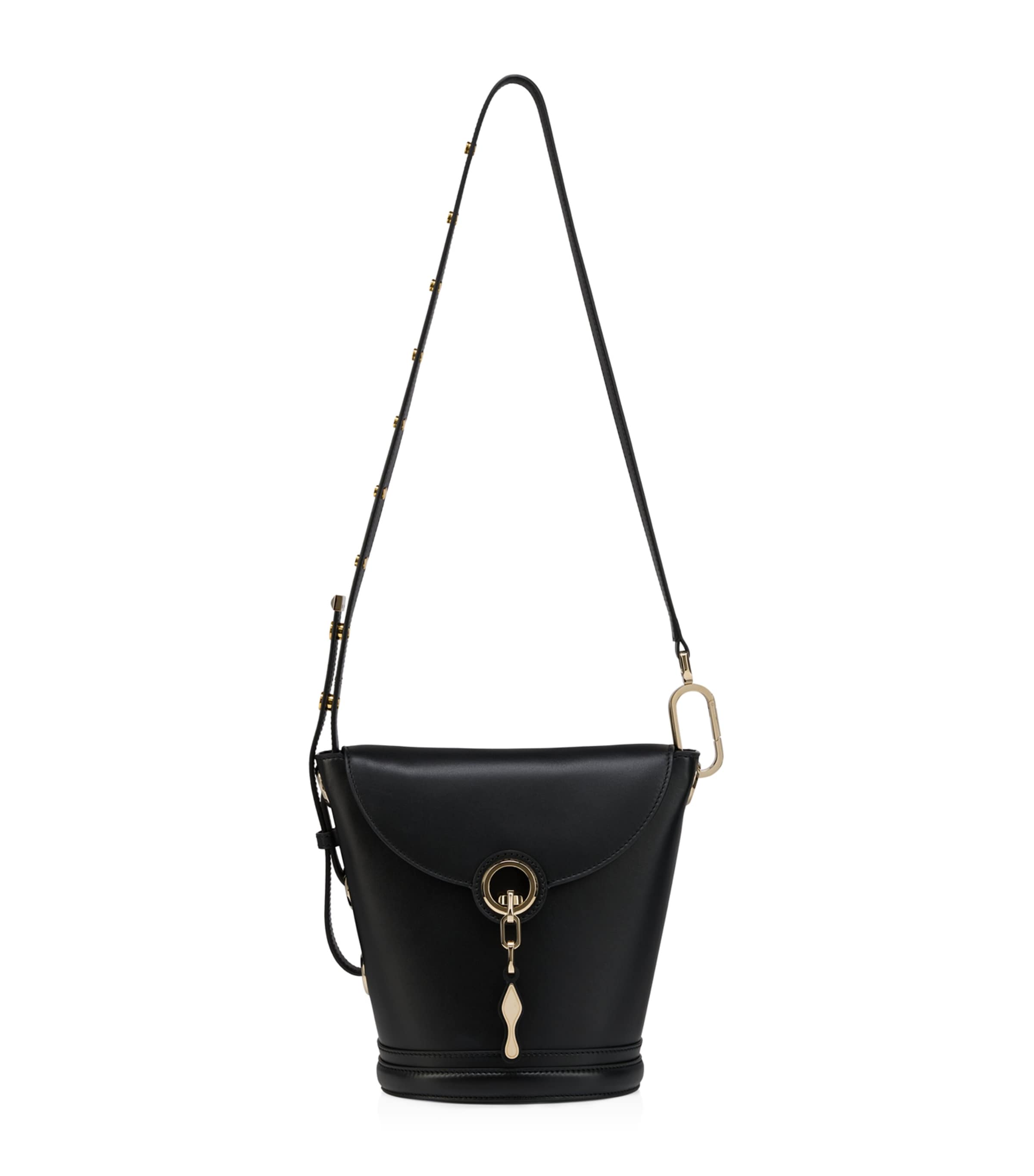 Christian Louboutin Flo Small Leather Bucket Bag Image 1