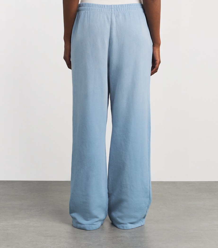 French Terry Low-Rise Sweatpants BLUE BELL Image 4