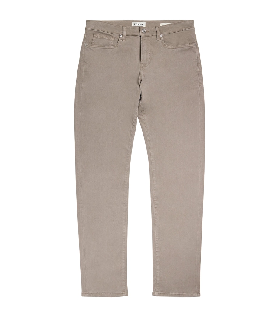 L’Homme Slim Jeans STONE GREY Image 1
