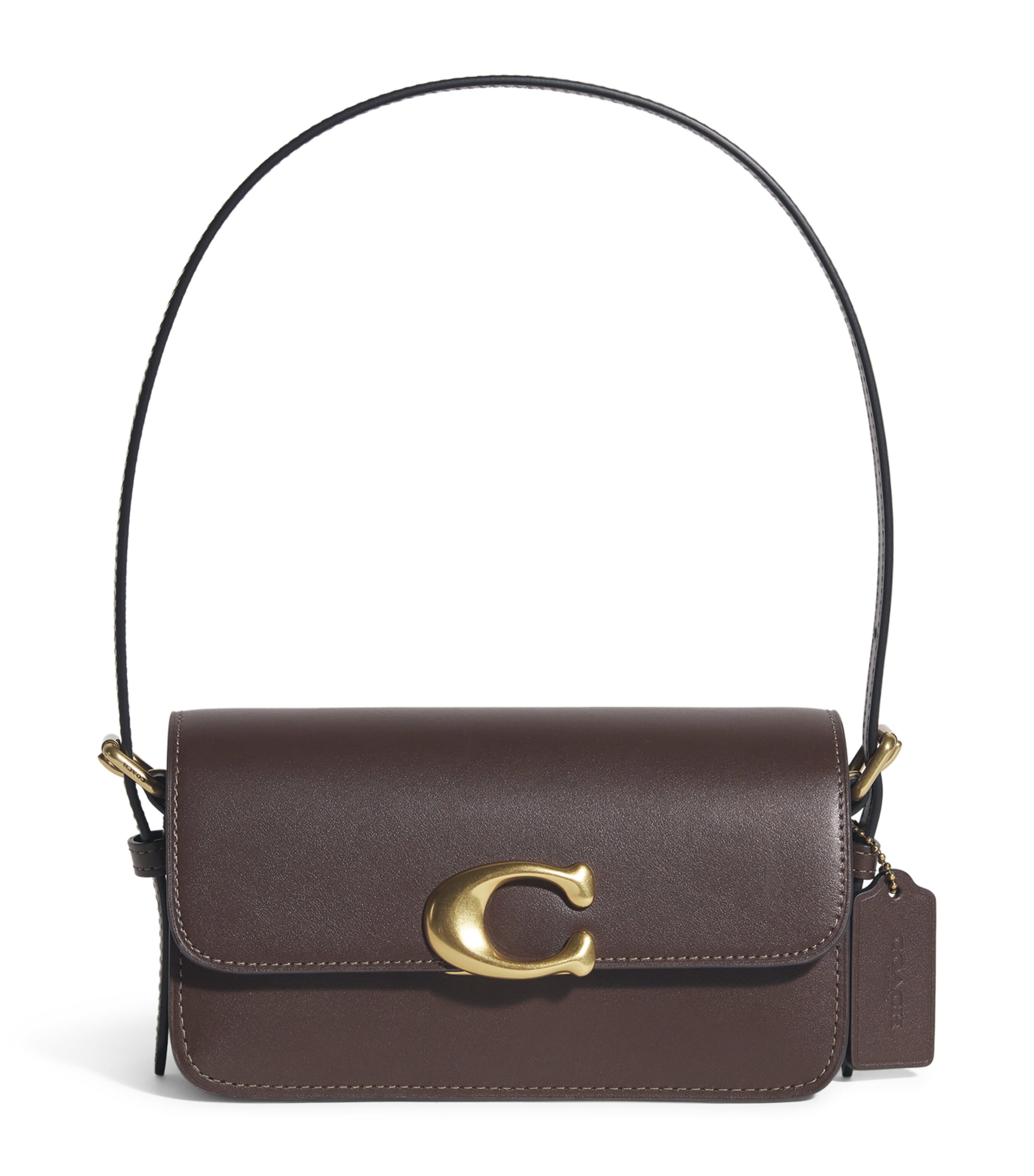 ショルダーバッグ・ポシェット COACH BROWN LEATHER ZOE SHOULDER BAG Coach Leather Zoe Shoulder Bag | Harrods US