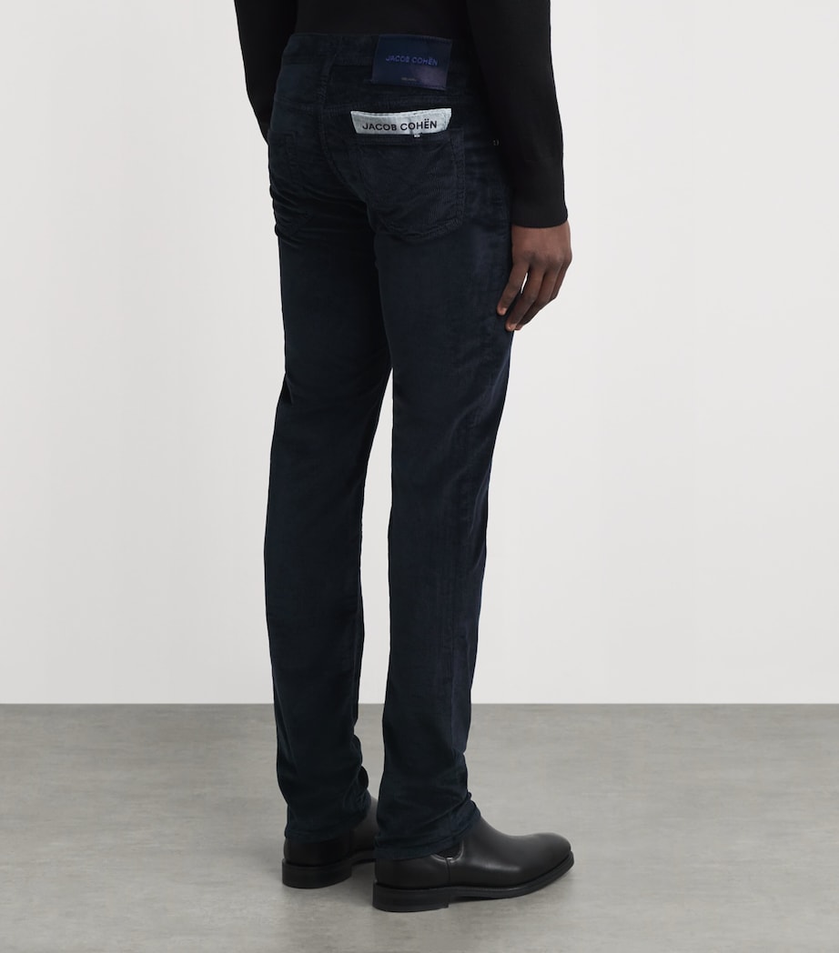 Corduroy Slim Trousers Y99 Image 4