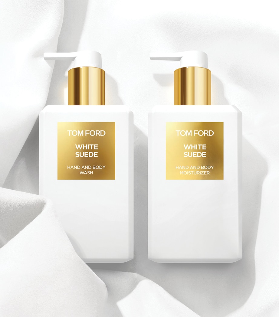 White Suede Hand and Body Wash (240ml) NO COLOUR Image 3