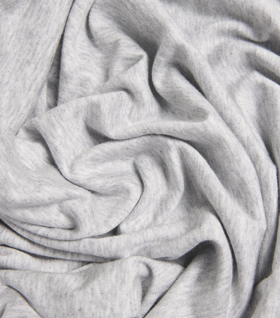 Cotton-Blend Jersey T-Shirt GRIGIO CHIARO MELANG Image 5