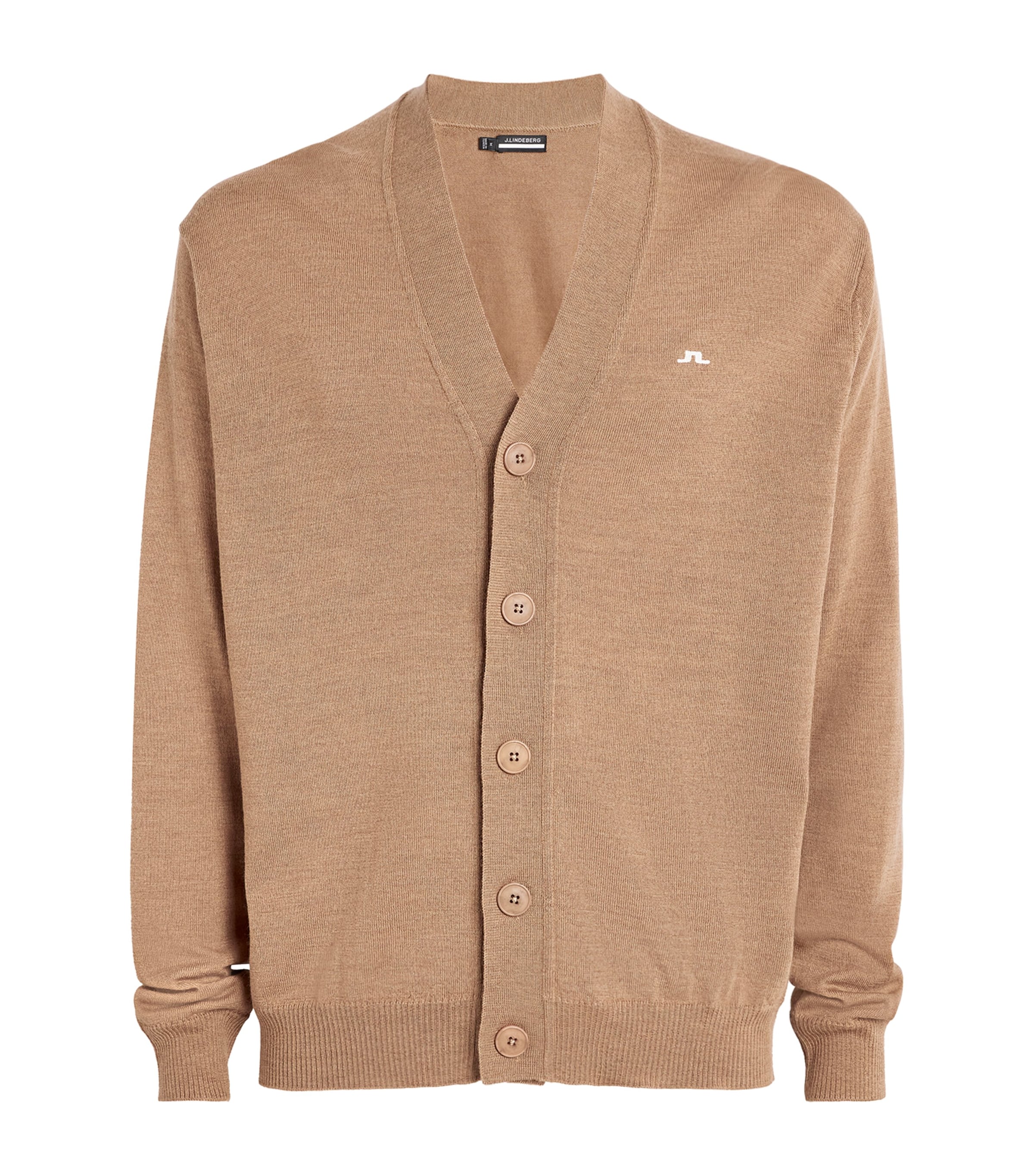 J. LINDEBERG MERINO WOOL LUCAS CARDIGAN