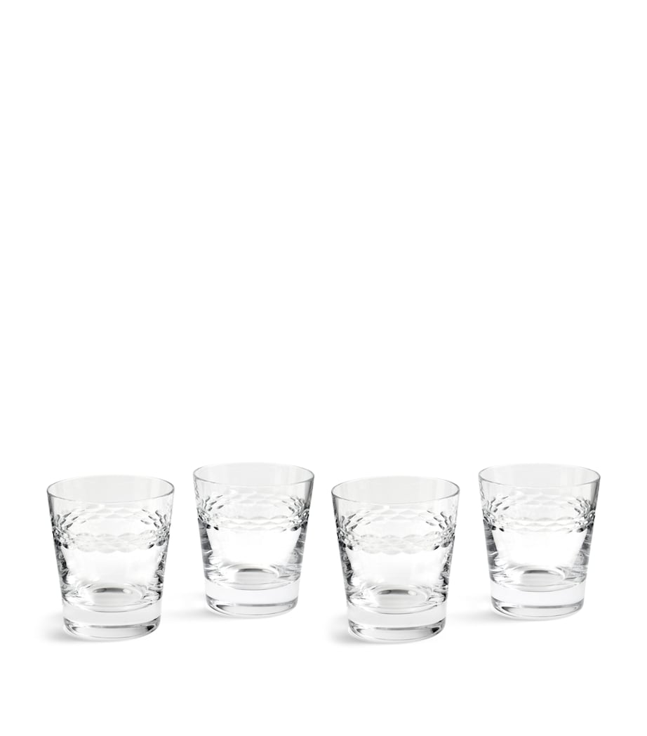 Set of 4 Crystal Neo Tumblers (310ml) CLEAR Image 1