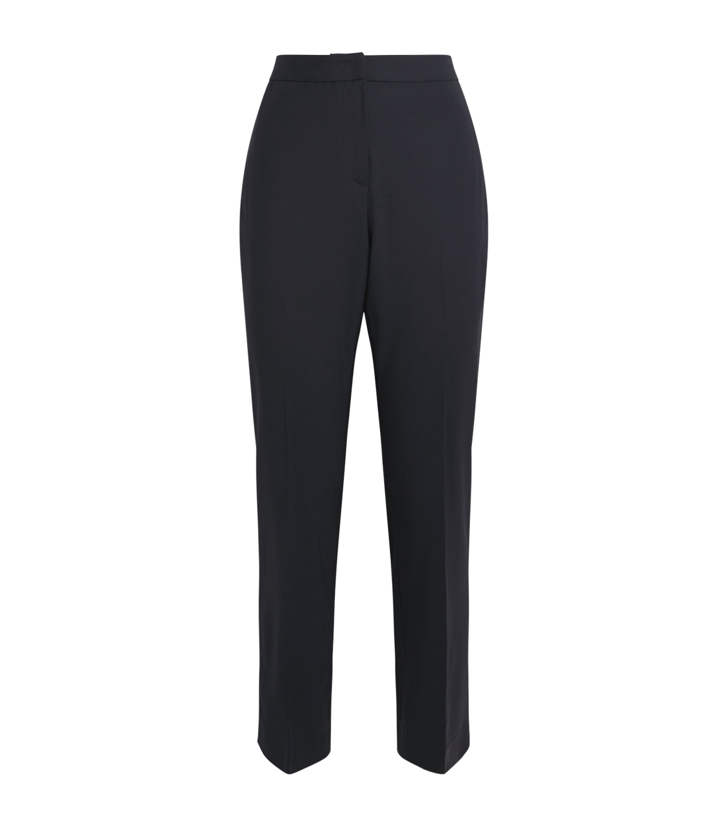 Fabiana Filippi Womens Wool-Blend Skinny Trousers Blu Notte Image 1