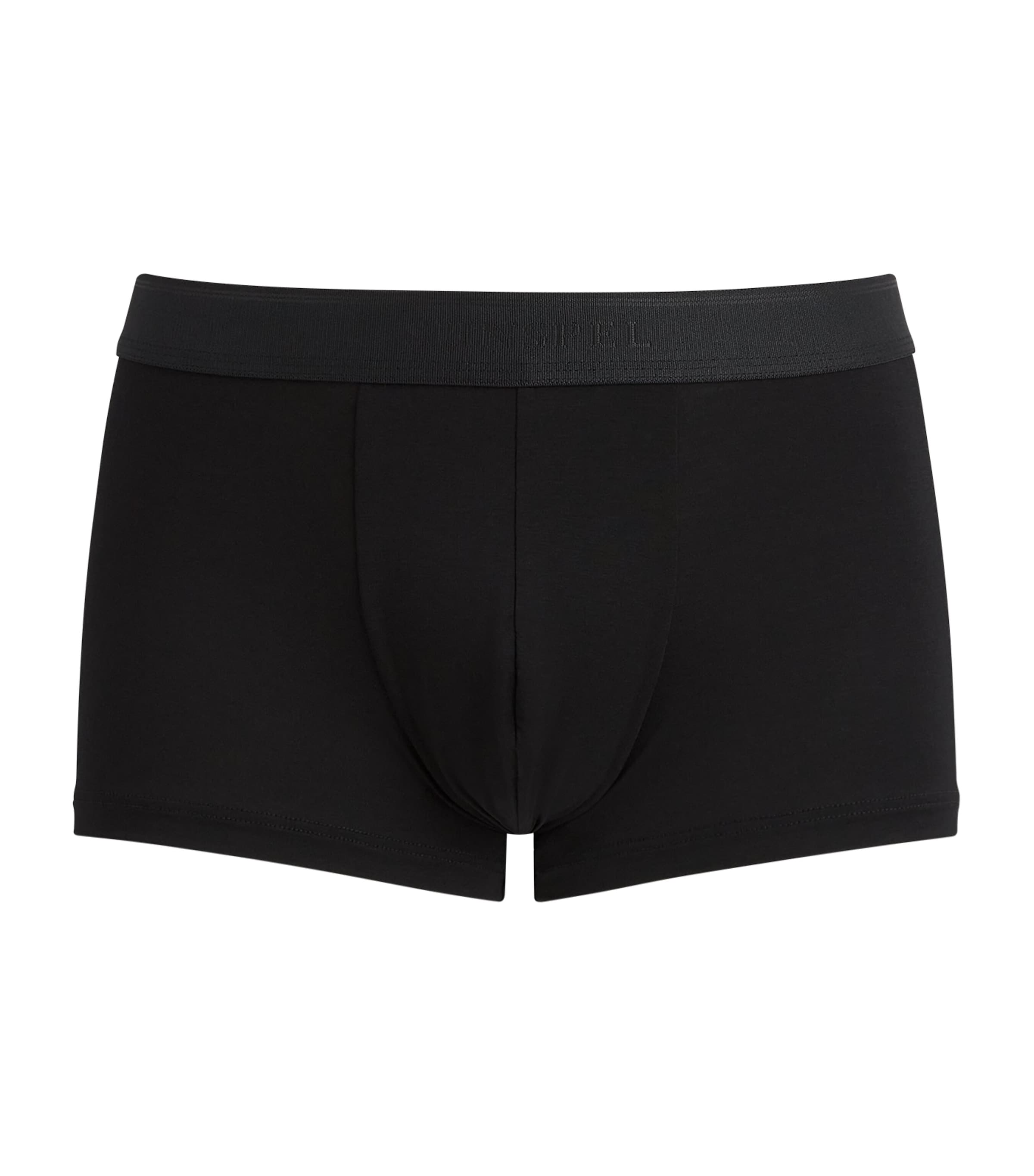 Tencel-Blend Stretch Trunks BKAA - BLACK Image 1