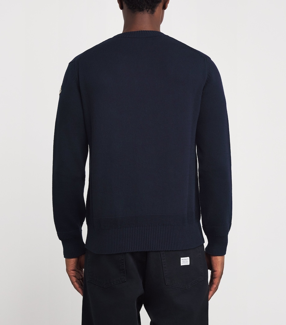 Cotton Crew-Neck Sweater 779 Image 4