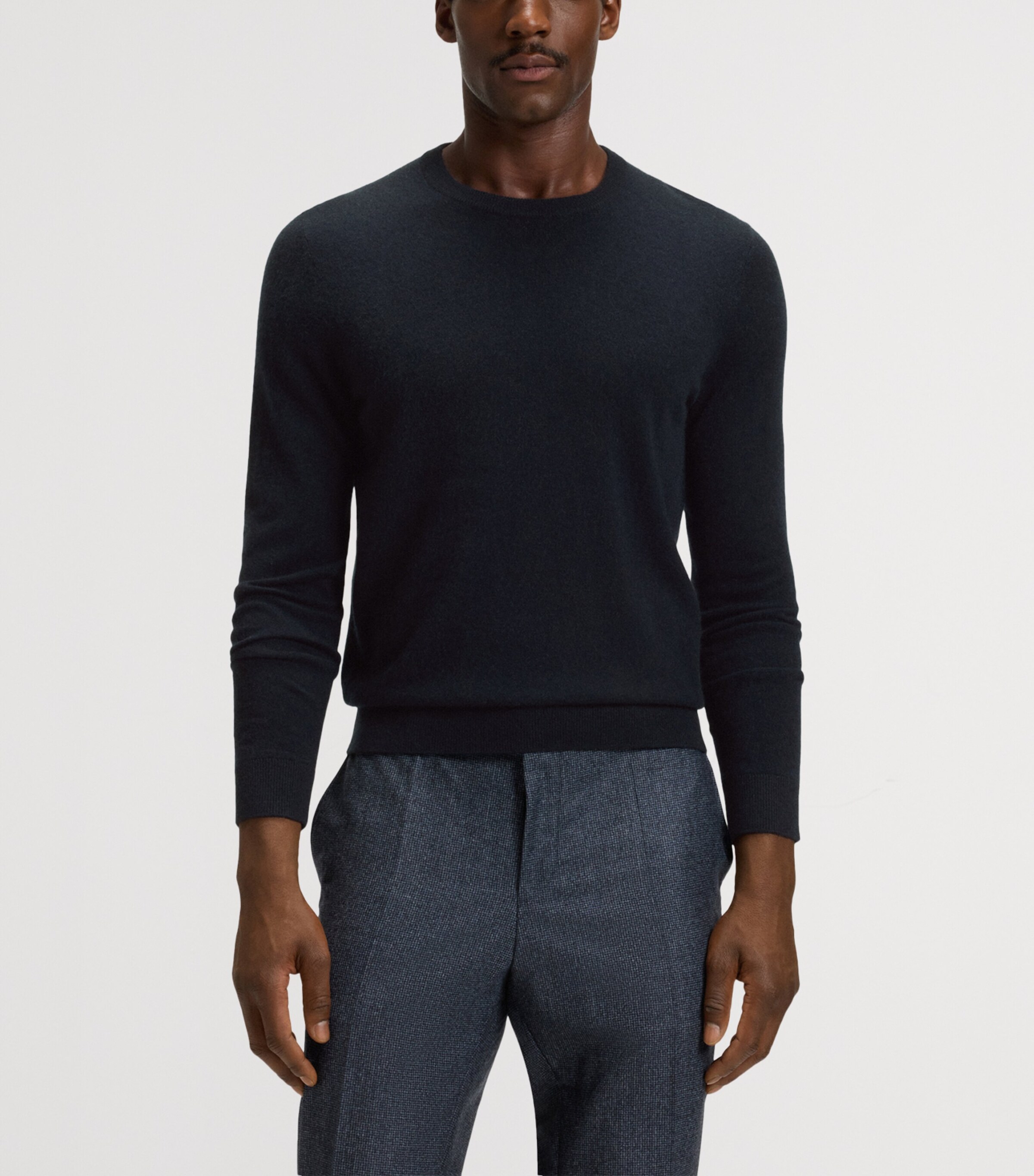 BOSS Mens Cashmere Sweater Image 2