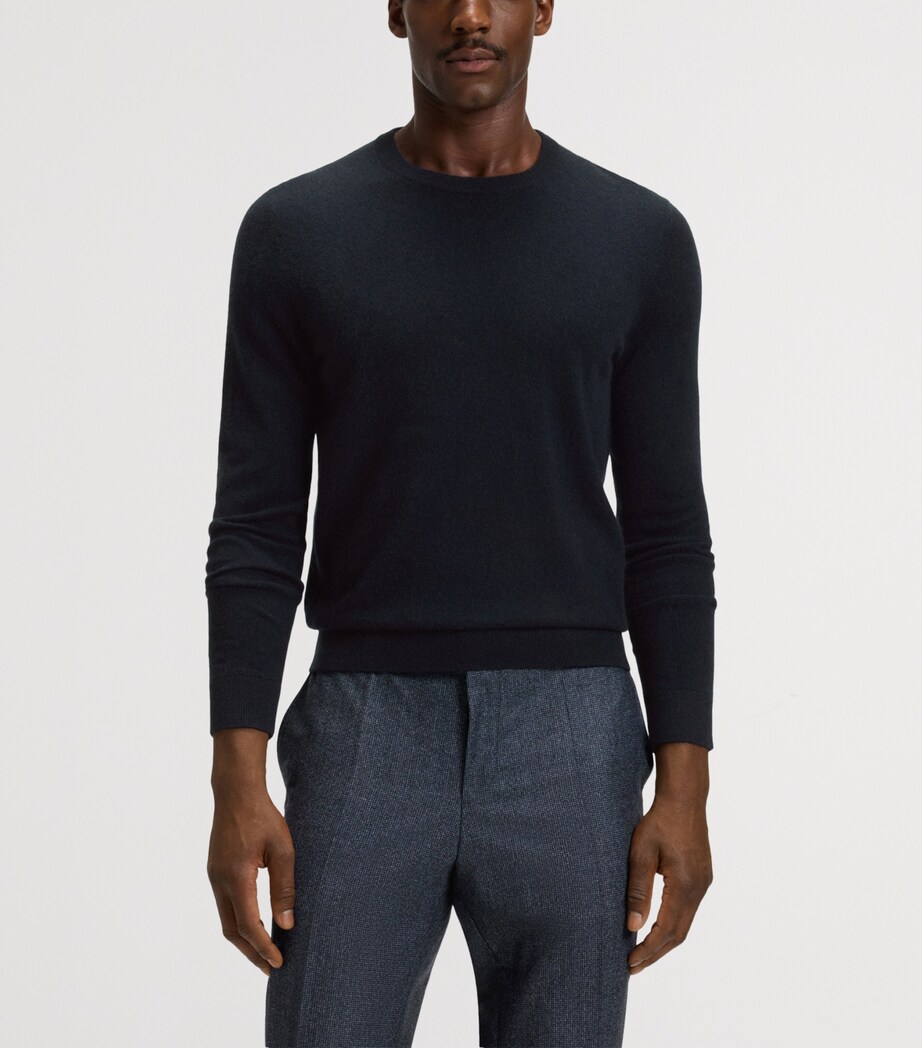 BOSS Mens Cashmere Sweater Image 2