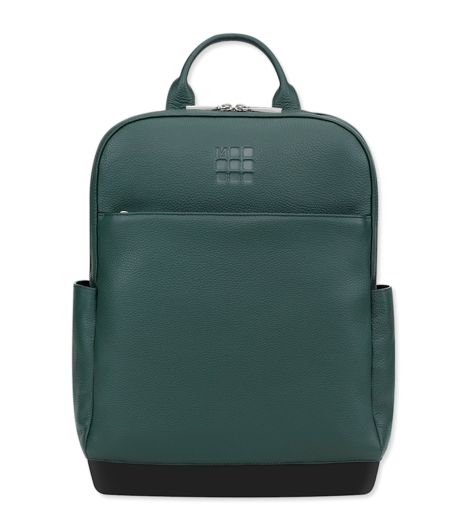 Leather PRO Backpack GREEN Image 1